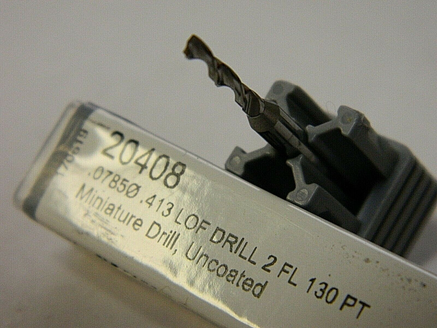Harvey Tool 130* Drill Point Angle Uncoated SC Micro Drill Bit QTY 3 20408