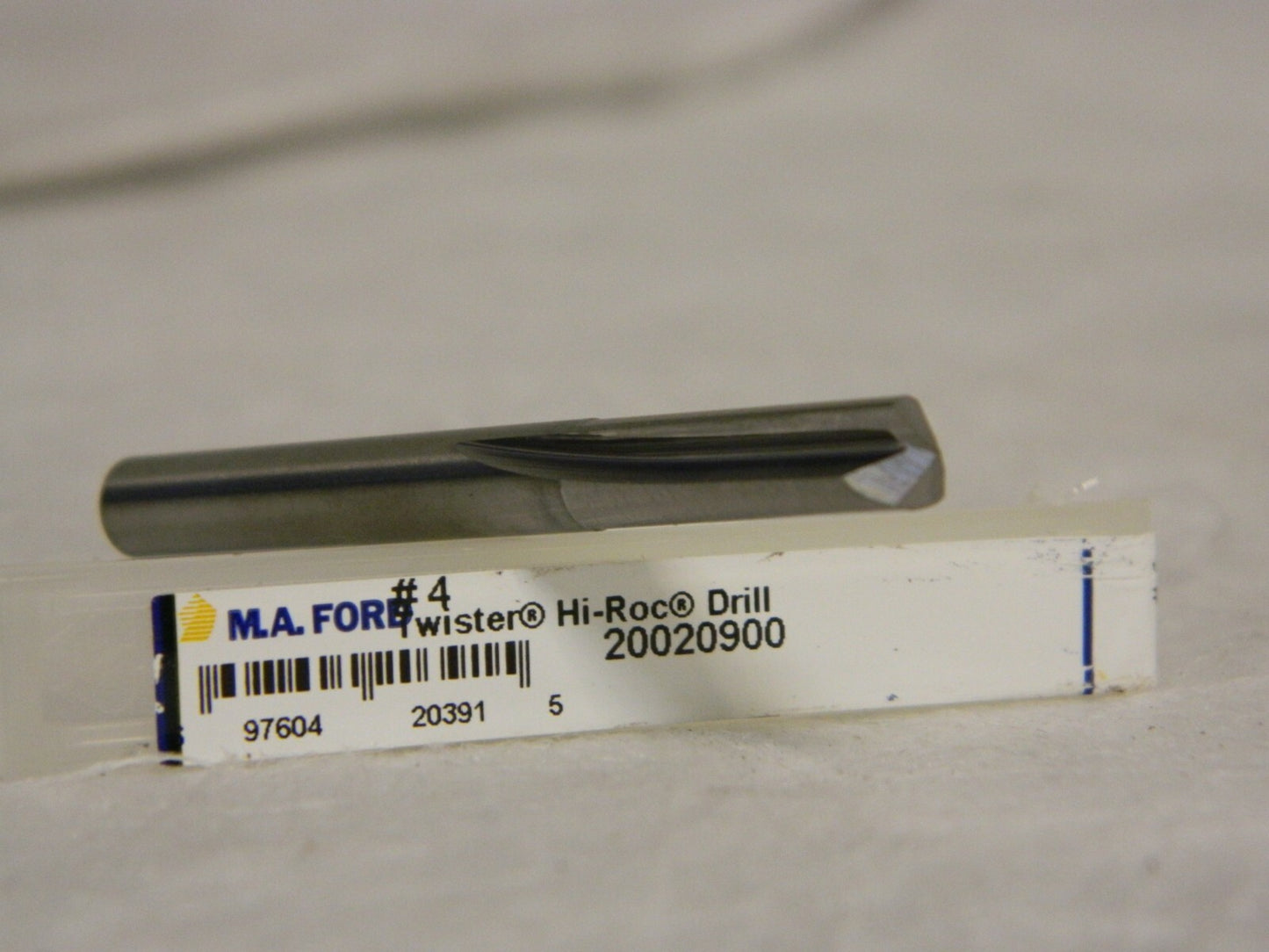M.A. Ford Solid Carbide Straight Flute Drill Bit 4 0.209" 135° Point 200209