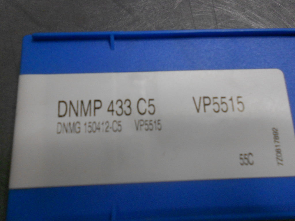 Valenite Turning Inserts DNMP 433 QTY 10 22389. RL