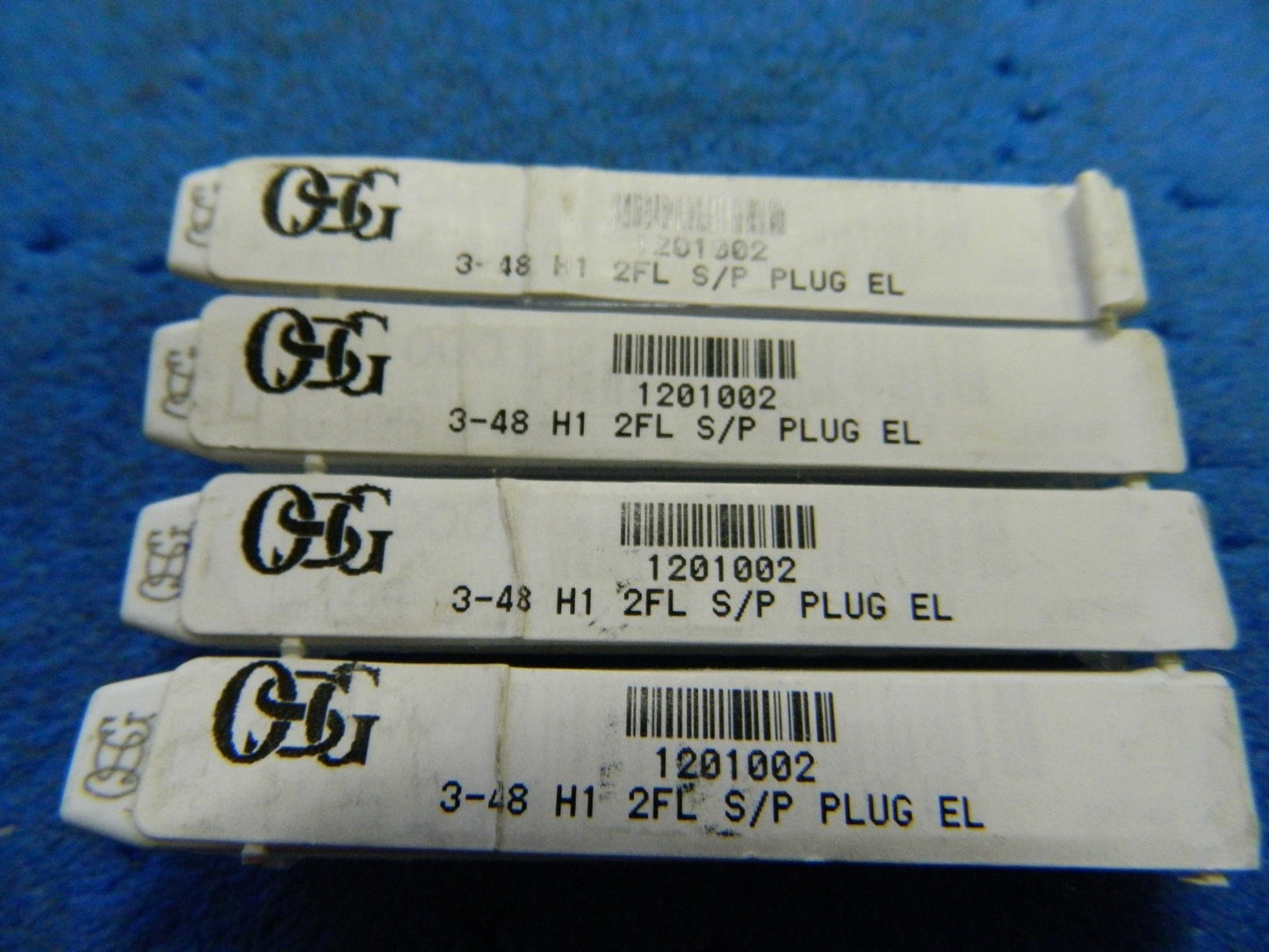OSG Spiral Point Plug El Qty. 4 3" - 48 H1 2-Flute #1201002