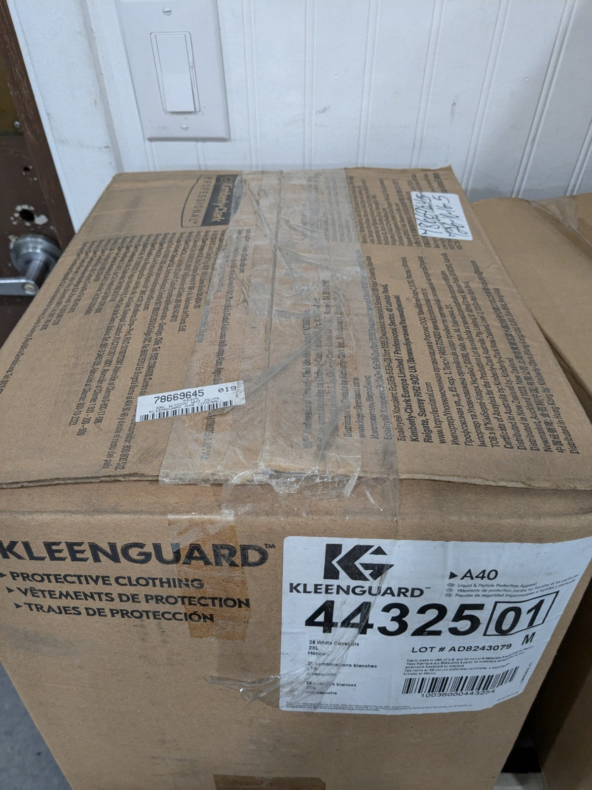 Kleenguard Non-Disposable Rain & Chemical-Resistant Coveralls Qty 25 44325