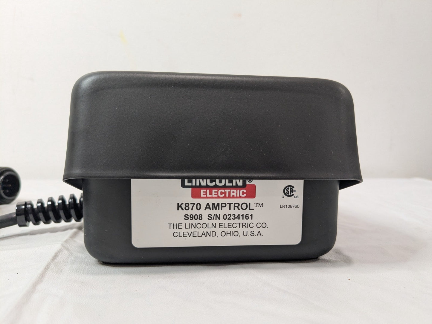 Lincoln Electric FOOT AMPTROL Foot Pedal K870