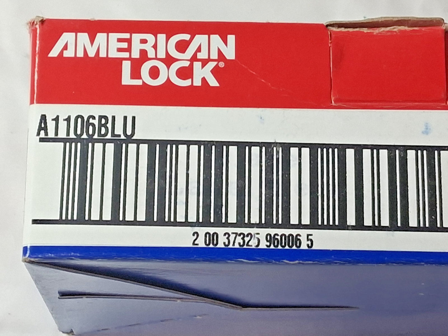 American Lock Aluminum Lockout Padlock Keyed Different QTY6 A1106BLU