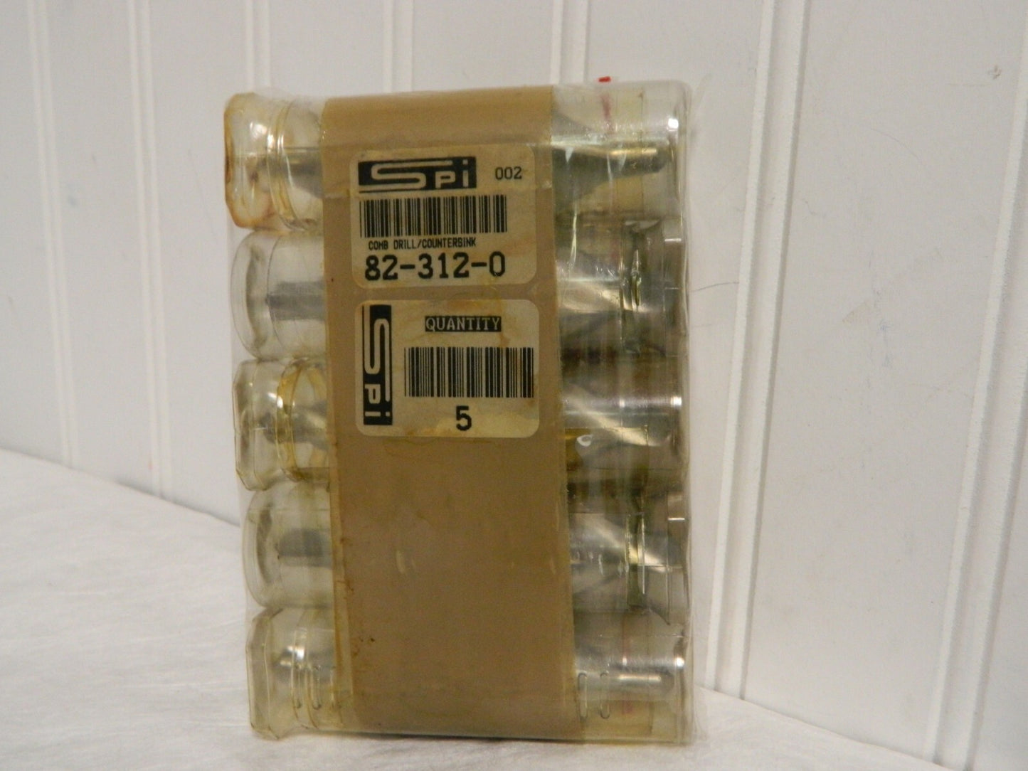 SPI Combo Drill & Countersink HSS RH No 9 11/32" Dia x 3-5/8" OAL