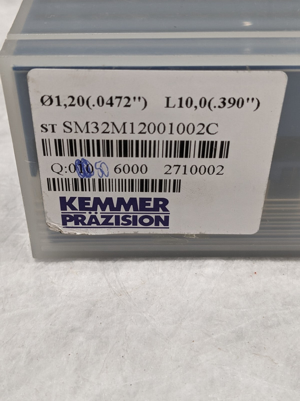 KEMMER PRAZISION PCB DRILL BIT .0427" Qty 50 SM32M12001002C