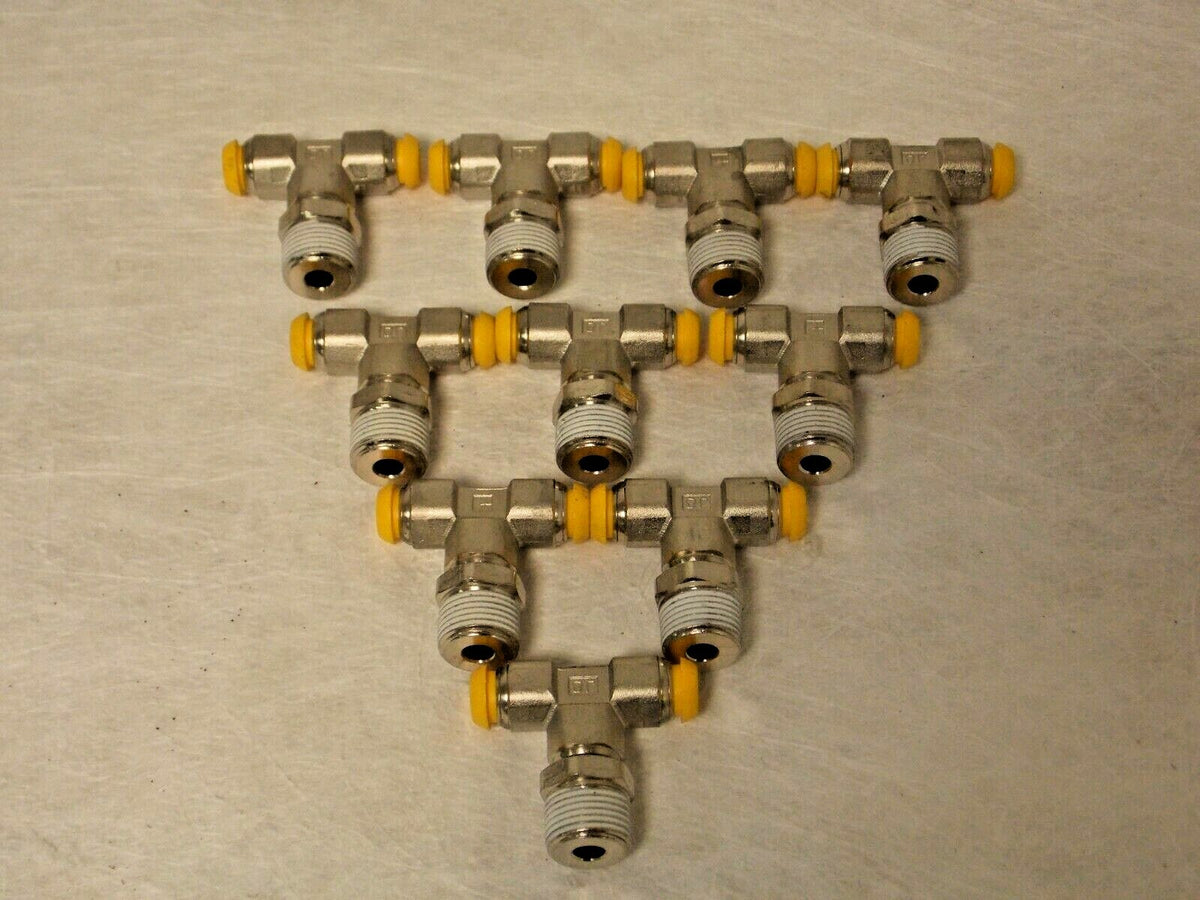 Parker Swivel Male Branch Tees 3/8T8mm QTY 10 S63PB8-3/8