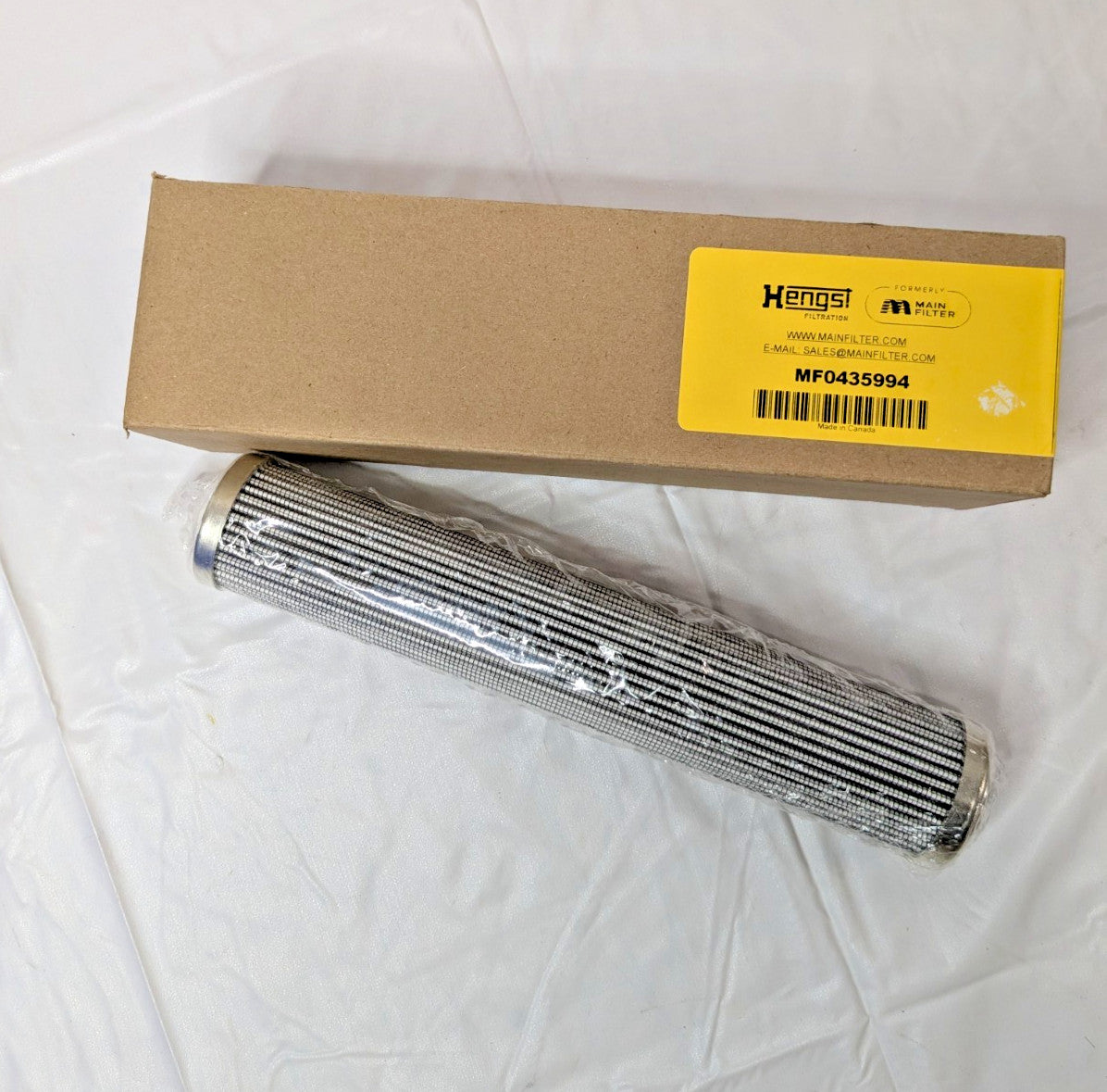 Main Filter Hydraulic Filter Pressure Line 10 micron Outside-In MF0435994