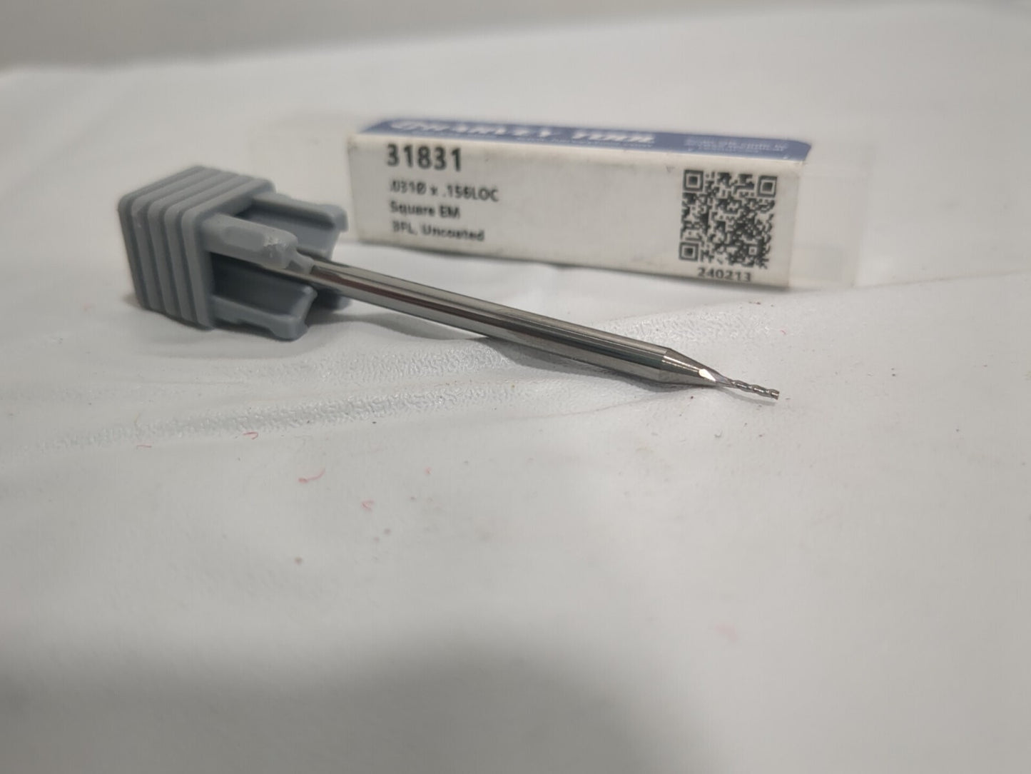 HARVEY TOOL Square End Mill 1/32" Dia 5/32" LOC 3 Fl Solid Carbide 31831