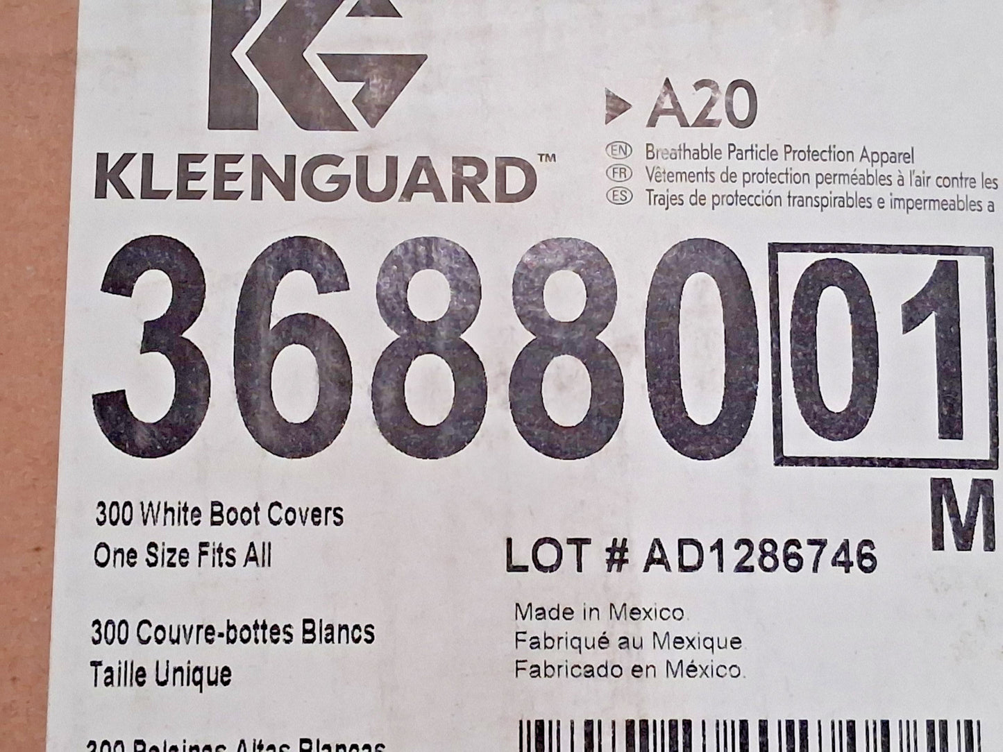 Kleenguard Non Chemical Resistant Boot Cover QTY300 36880