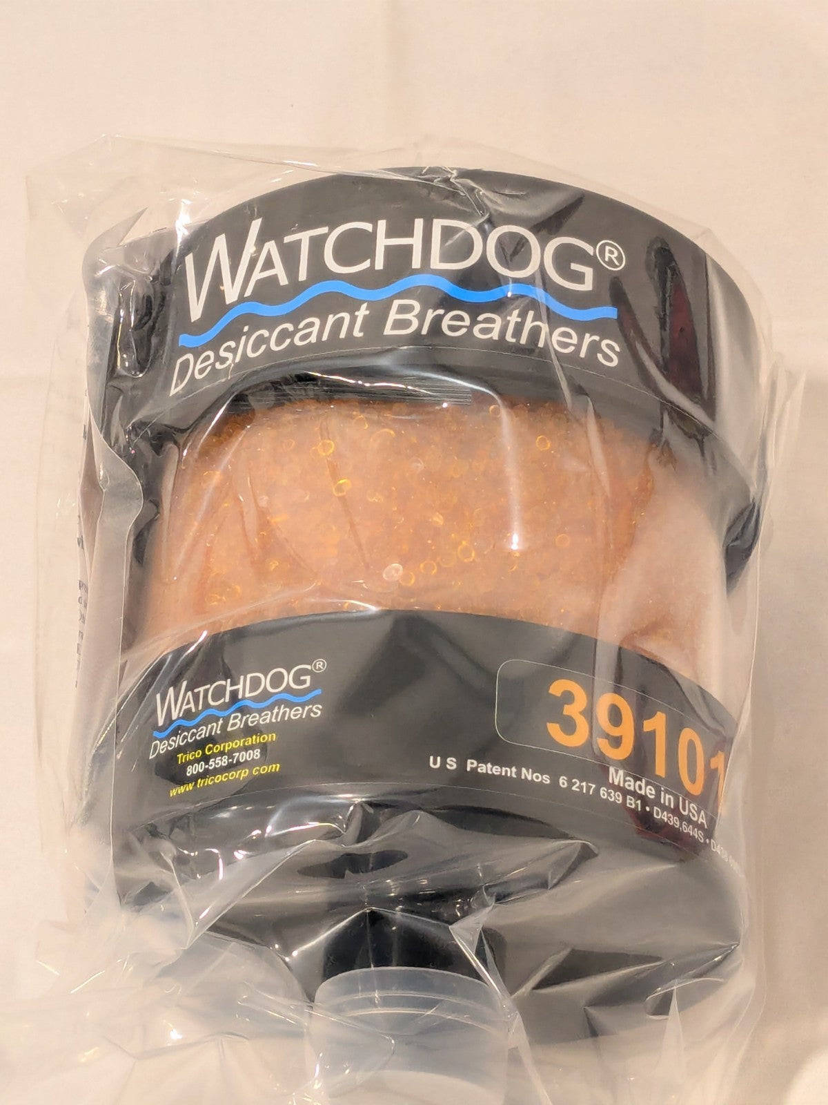 Trico Watchdog Desiccant Breather D‑101 – 6¼″ × 5″, 1″ Friction-Fit 39101