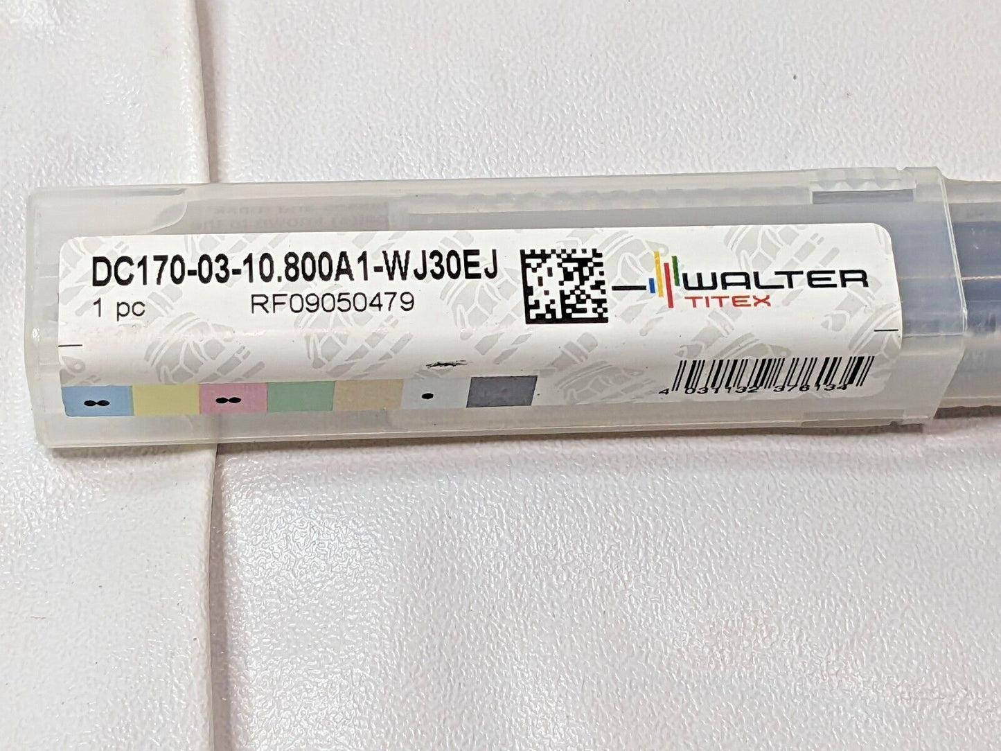 WALTER TITEX Carbide Drill Coolant-Through 10.80 mm Dia DC170-03-10.800A1-WJ30EJ