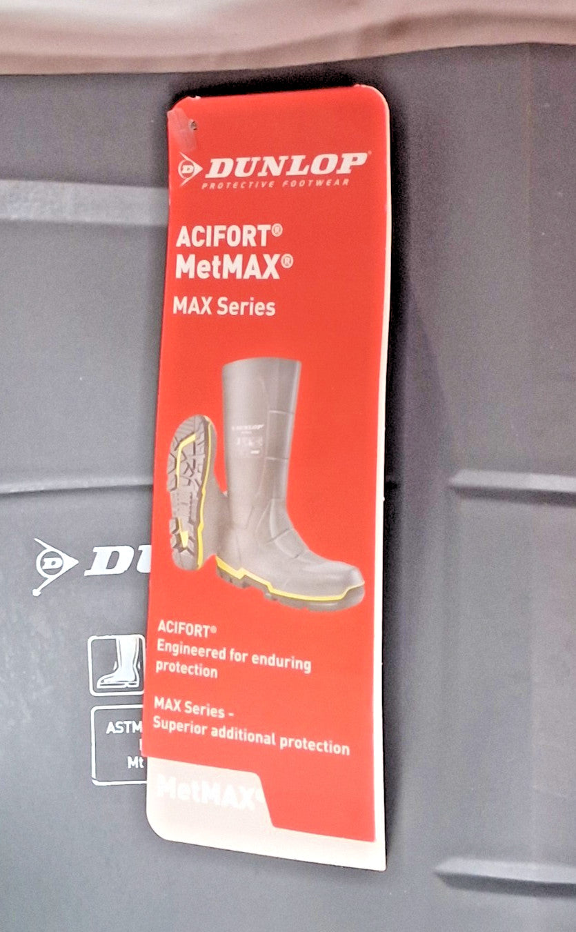 Dunlop Polyurethane Steel & Safety Toe Work Boots Non-Slip Sole MZ2LE02.12
