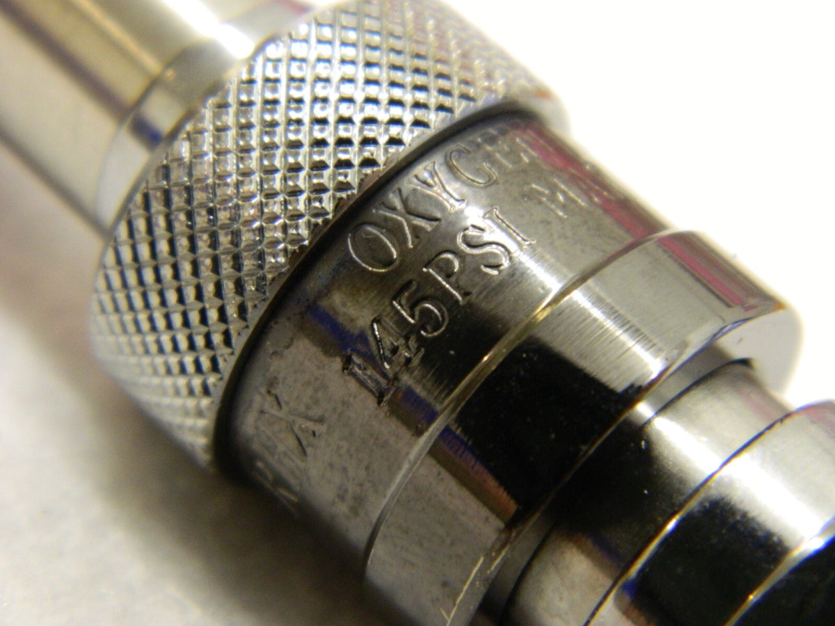 9/16 Thread, RH Oxygen & LH Fuel Pair Hose to Hose Quick Connector QC-RHX