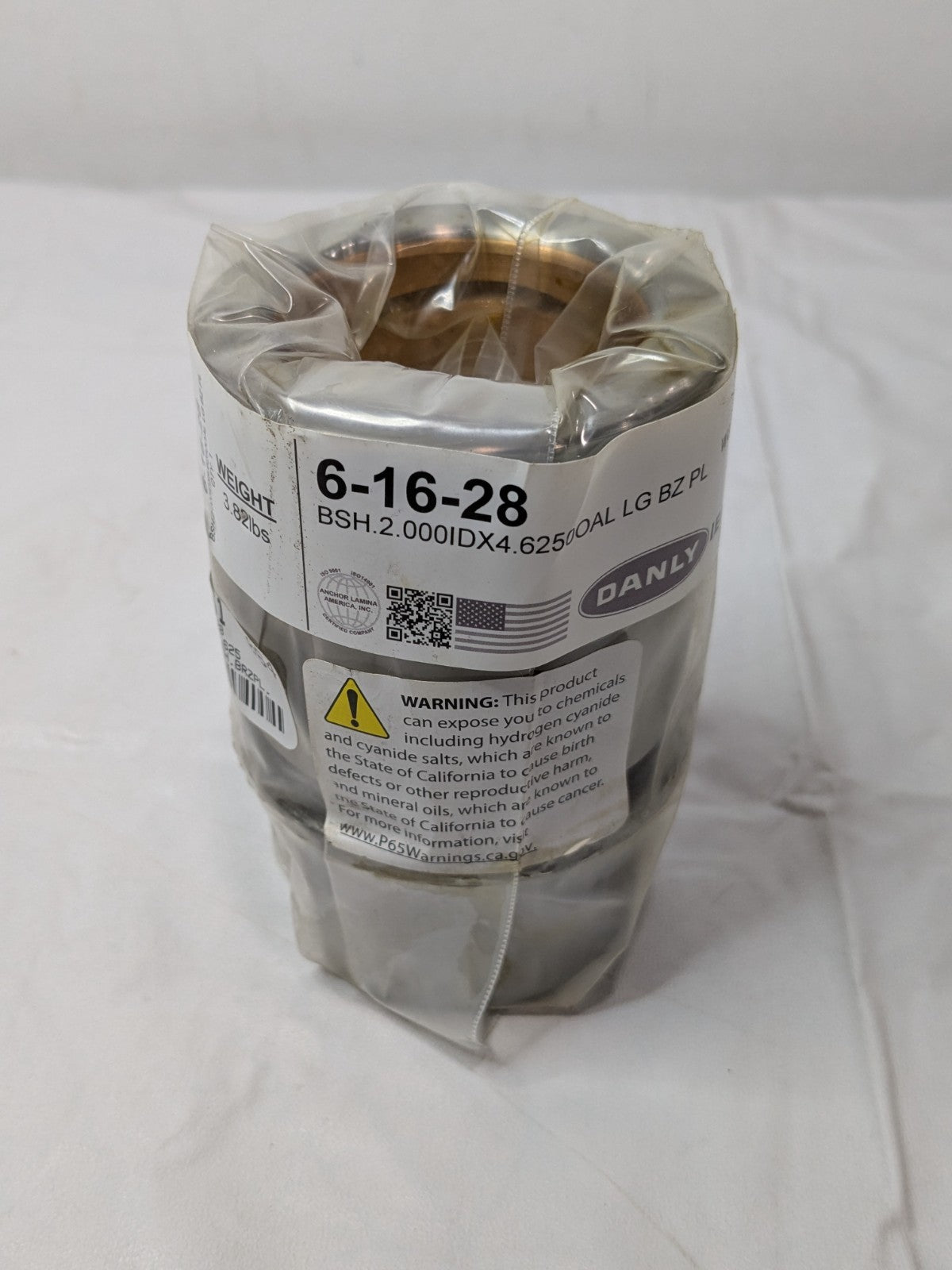 Dayton Lamina Steel Die & Mold Shoulder Bushing 2" ID 6-16-28