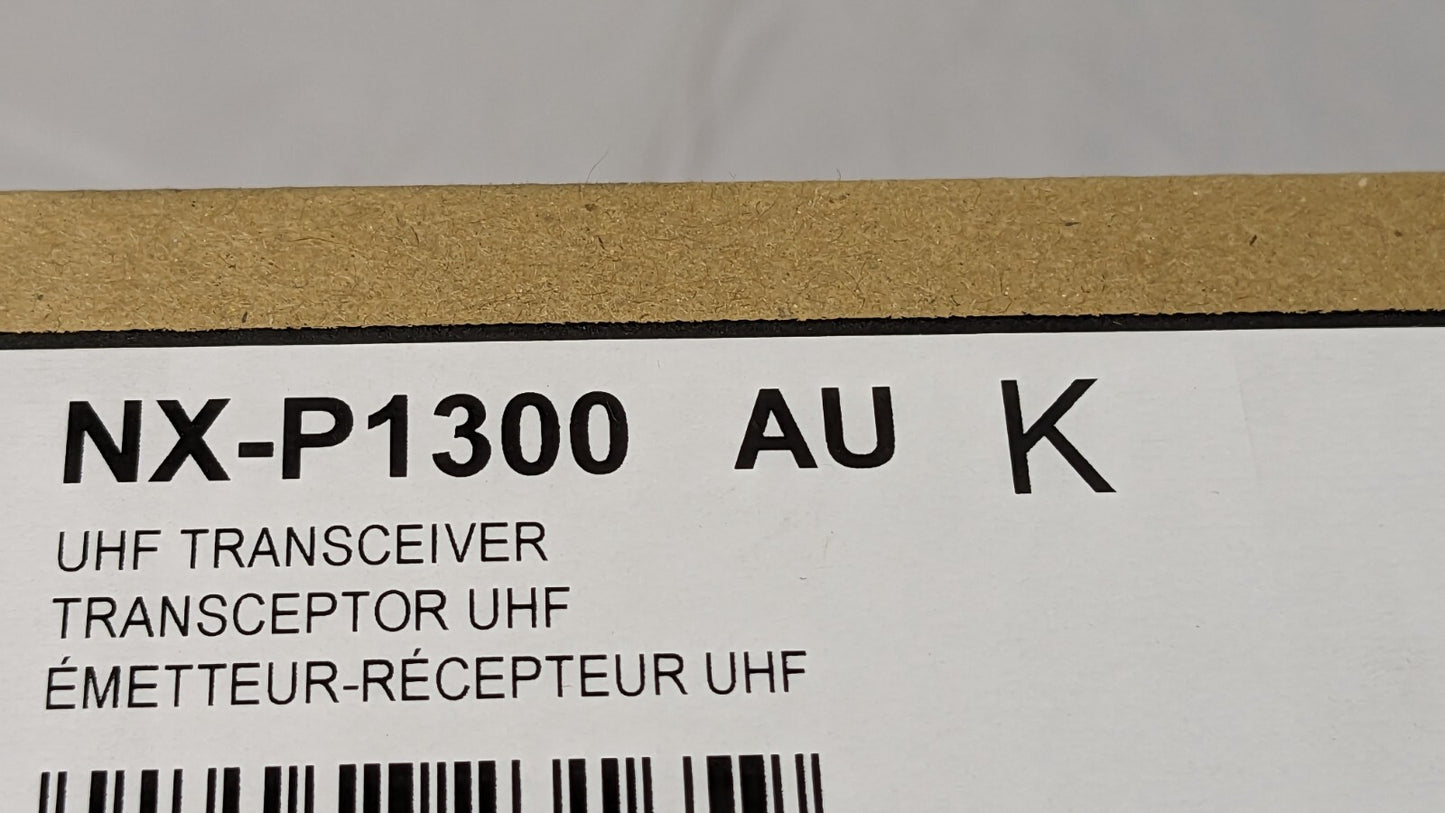 Kenwood ProTalk UHF Two-Way Portable Radio W/O Speaker Microphone NX-P1300 AU K