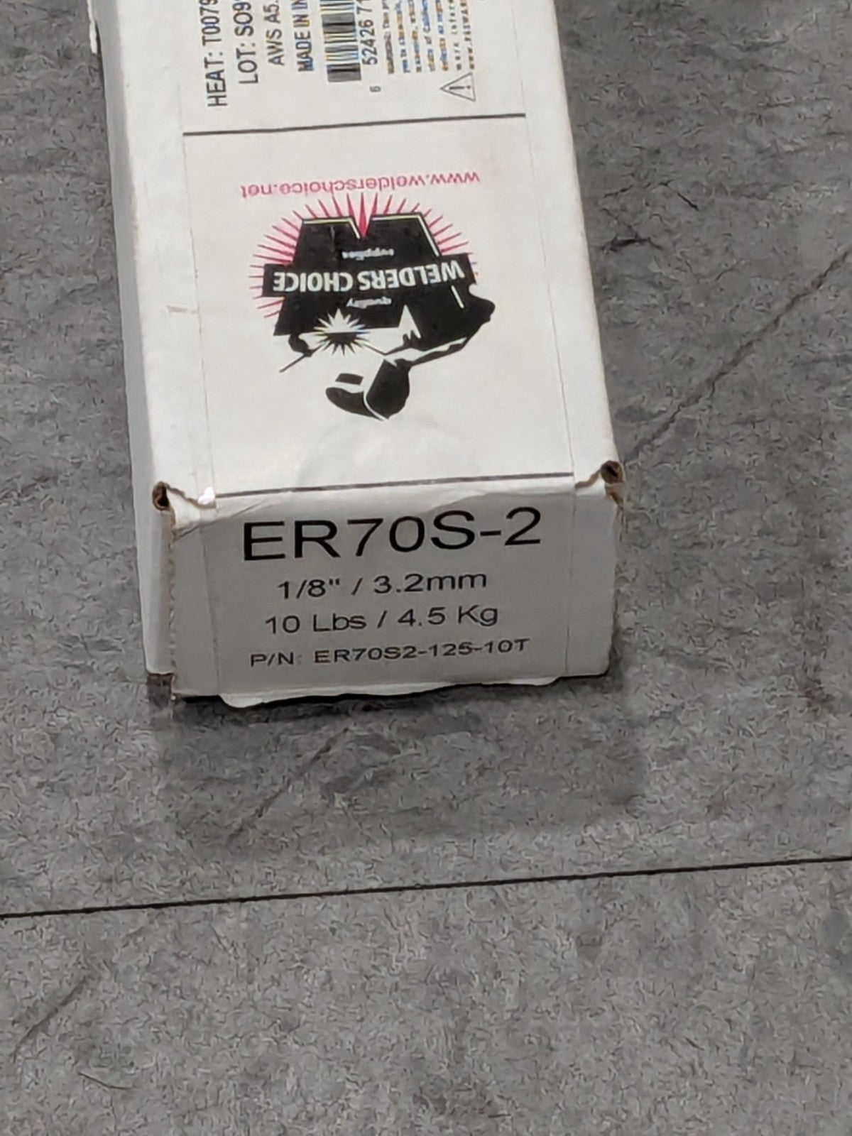 Welder's Choice Brazing Alloy: Carbon Steel, 1/8" Dia, 36" Long 59801993