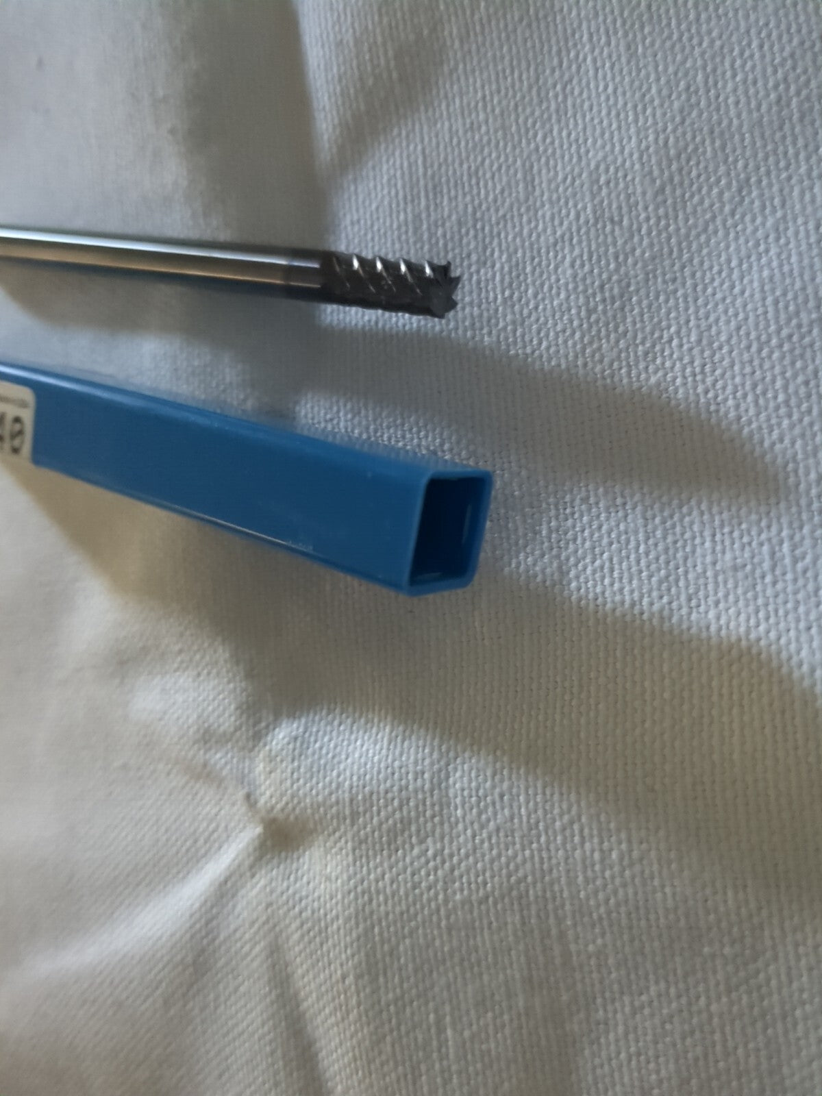 SGS Square End Mill: 6 mm Dia, 13 mm LOC 6fl carbide 46140