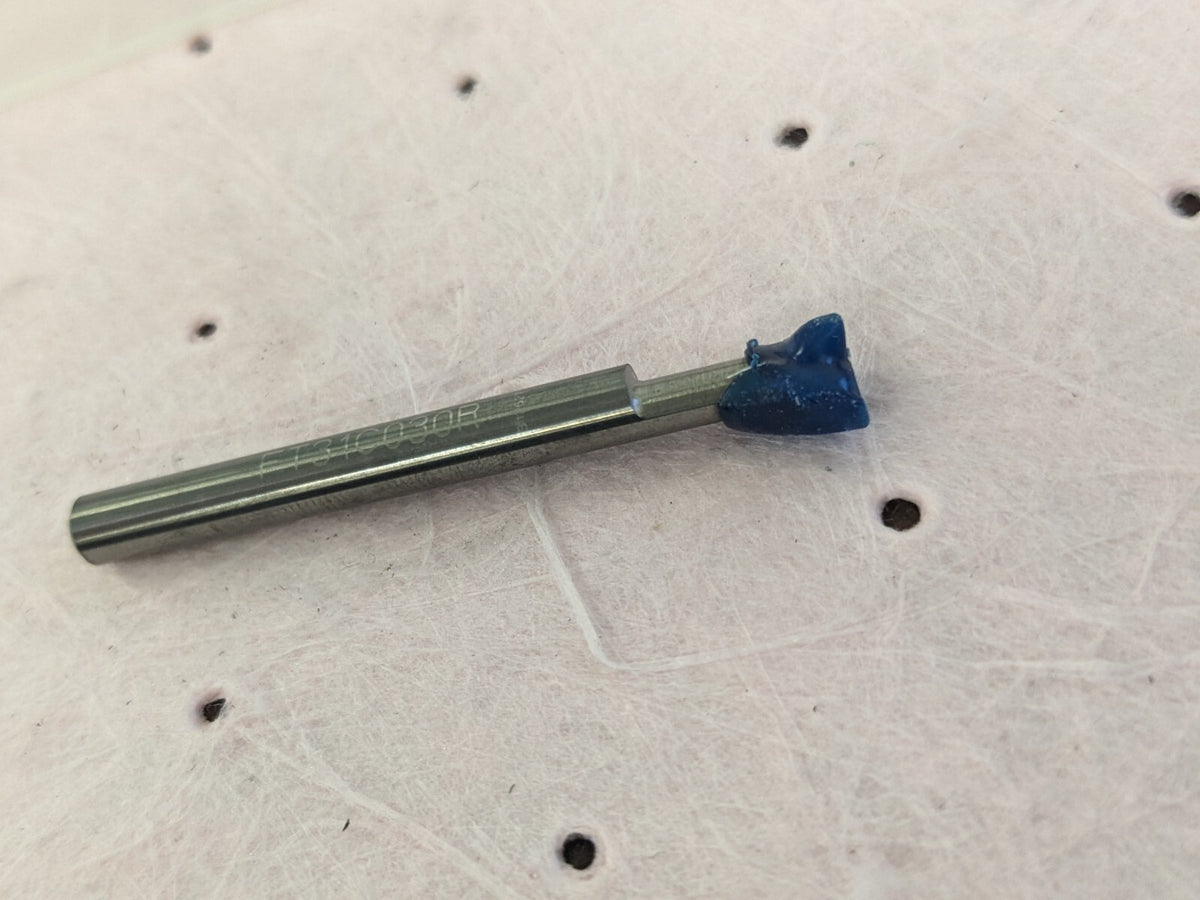 3/16" .030" MICROBIT FG TOOL RH 2pk FT31C030R