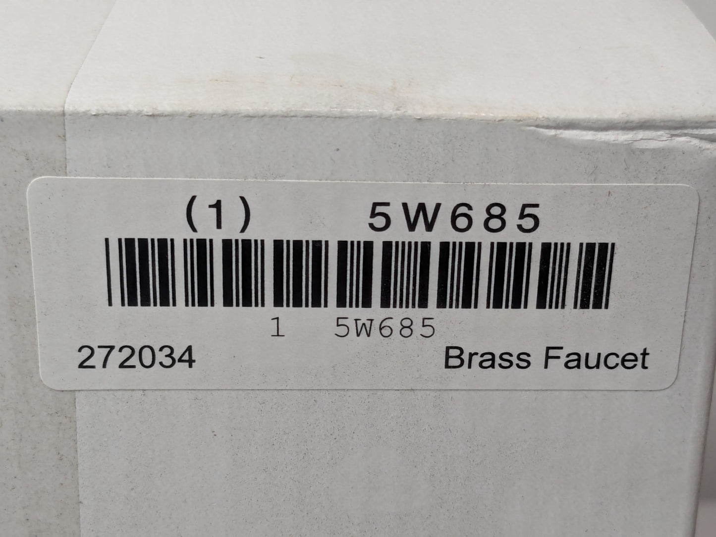 Wesco Industrial Products 2" Brass Gate Faucet 272034 5W685