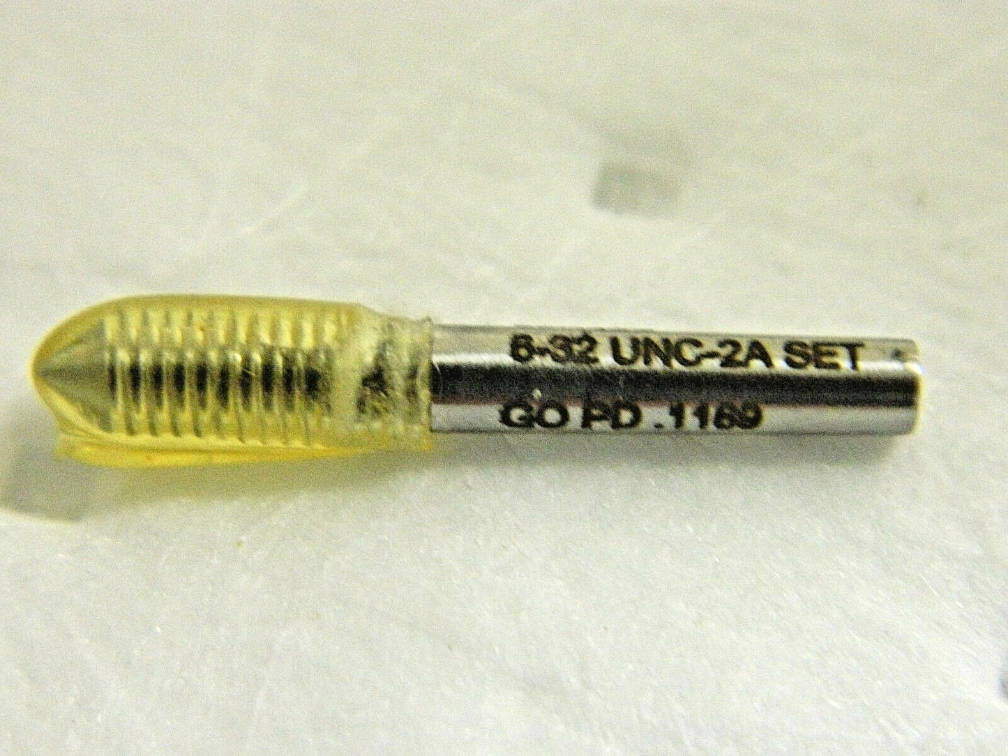 GF Gage Go Truncated Taperlock Thread Gage 6-32 UNC 2A S0138322AGK