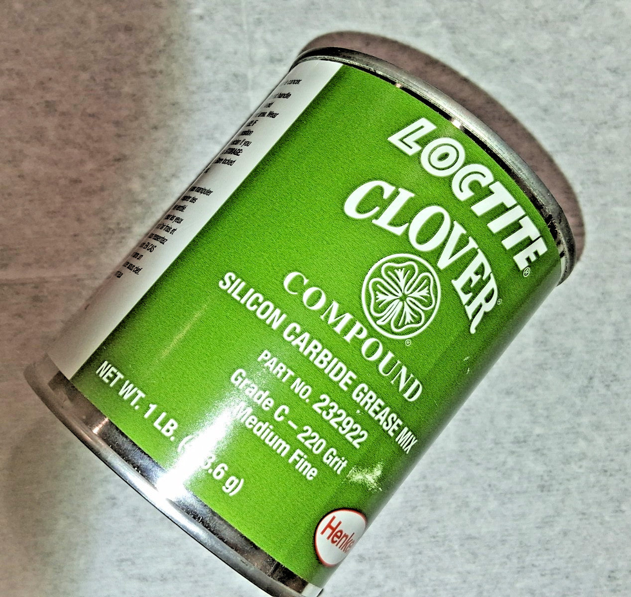 Loctite Clover Silicon Carbide Grade C 220 Grit 1 lb Can 232922