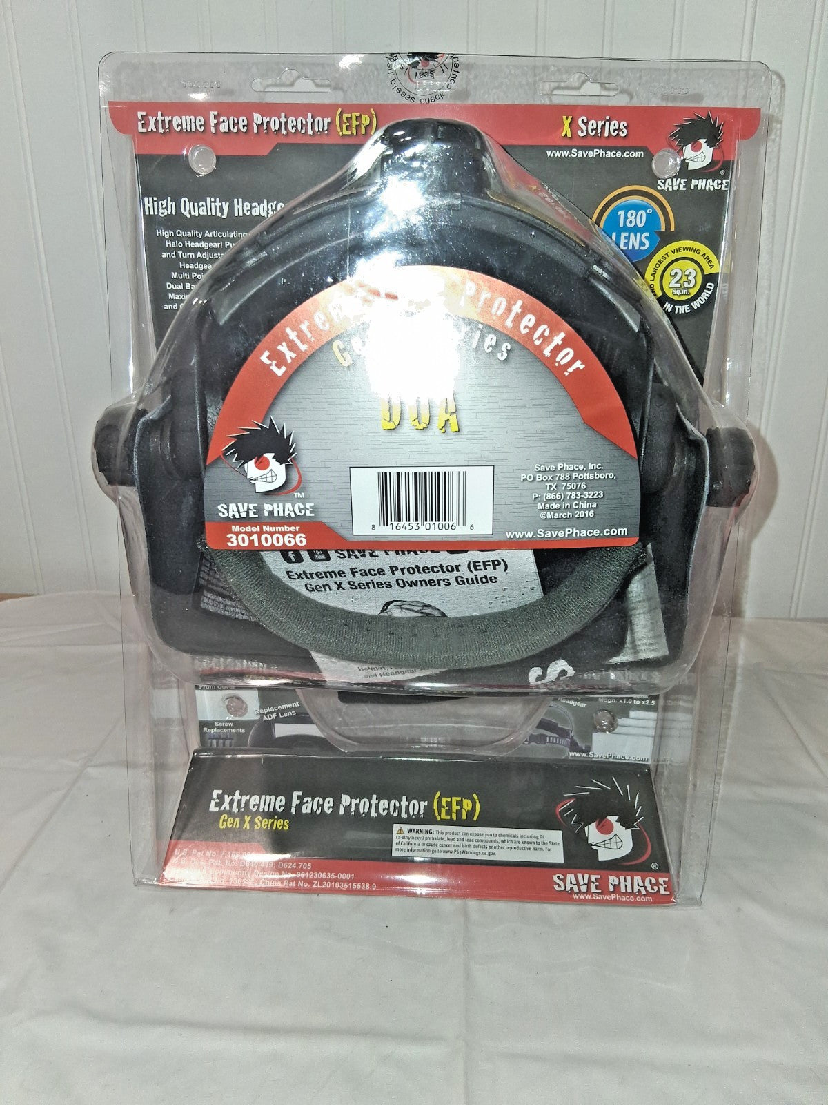 Save Phace Welding Helmet Black White & Gray Shade 3 to 10 Non-Adjust 3010066