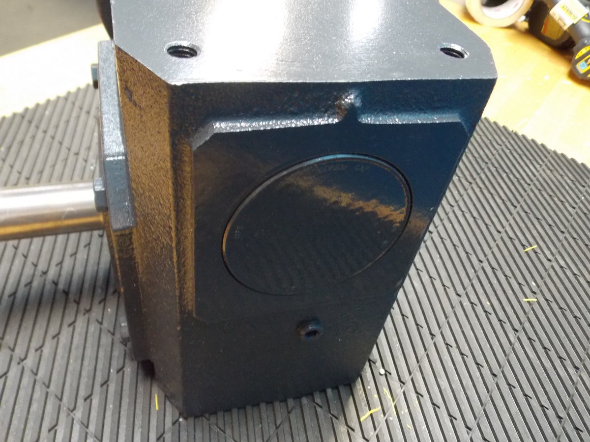 Morse Right Angle Worm Gear Speed Reducer 40:1 Ratio 3" Center Distance #XH