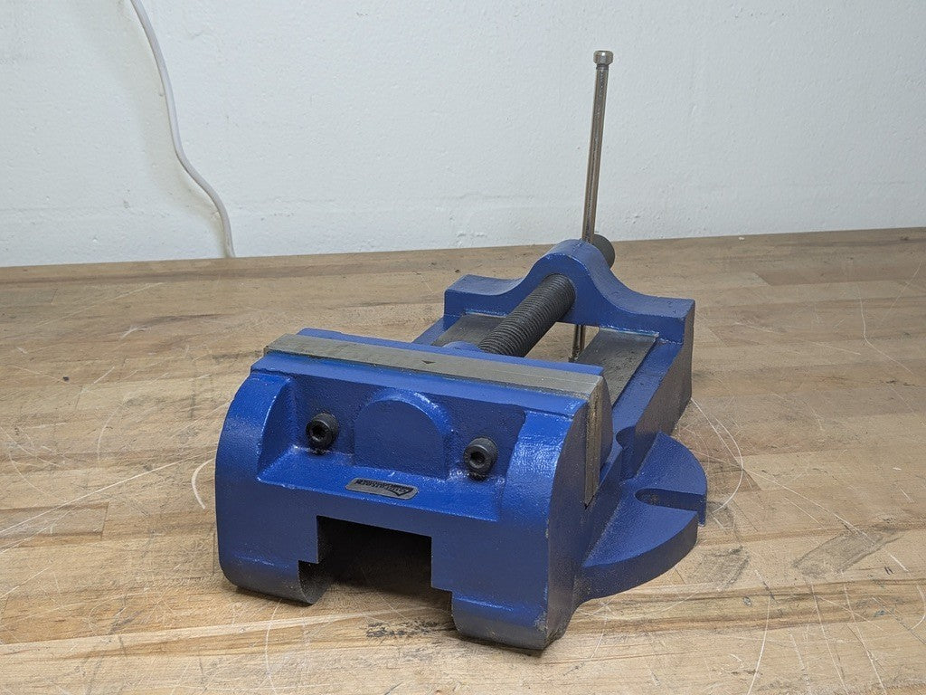 Gibraltar Single Station Machine Vise 6" Jaw Width 6" Opening Capacity