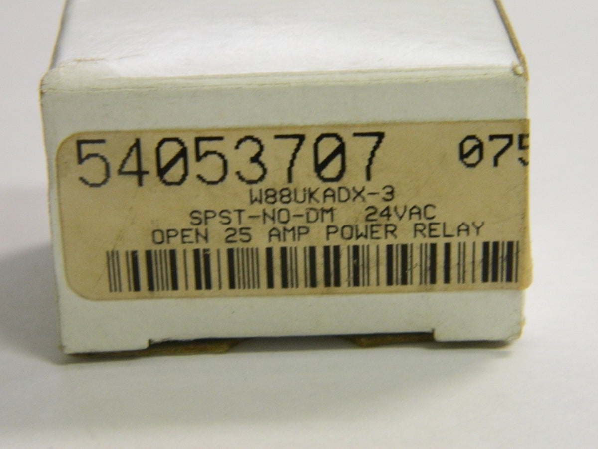 Struthers-Dunn Electromechanical Relay SPST-NO-DM 24VAC 30A W88UKADX-3