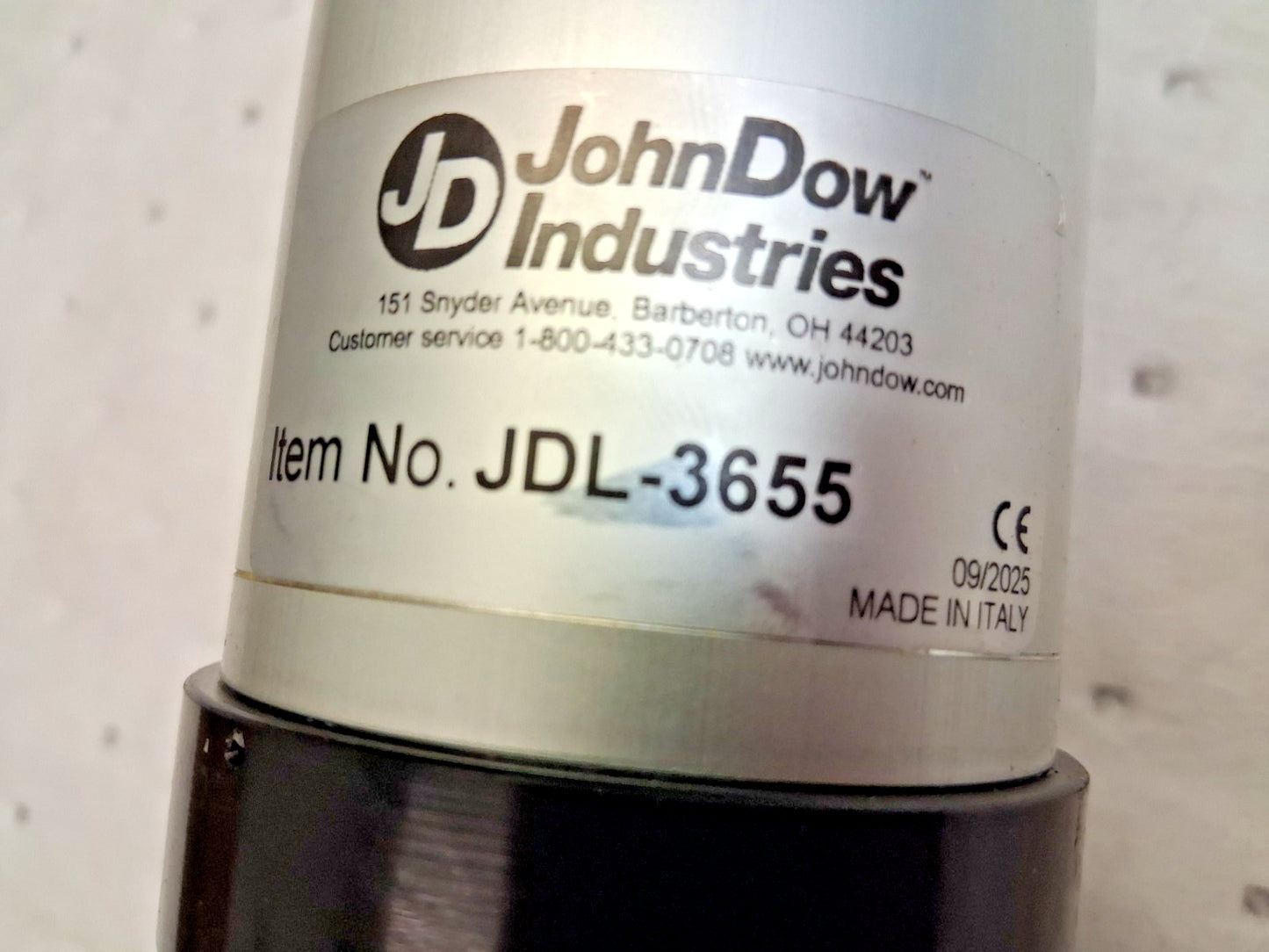 JohnDow Industries 60:1 Pneumatic Grease Pump JDL-3655
