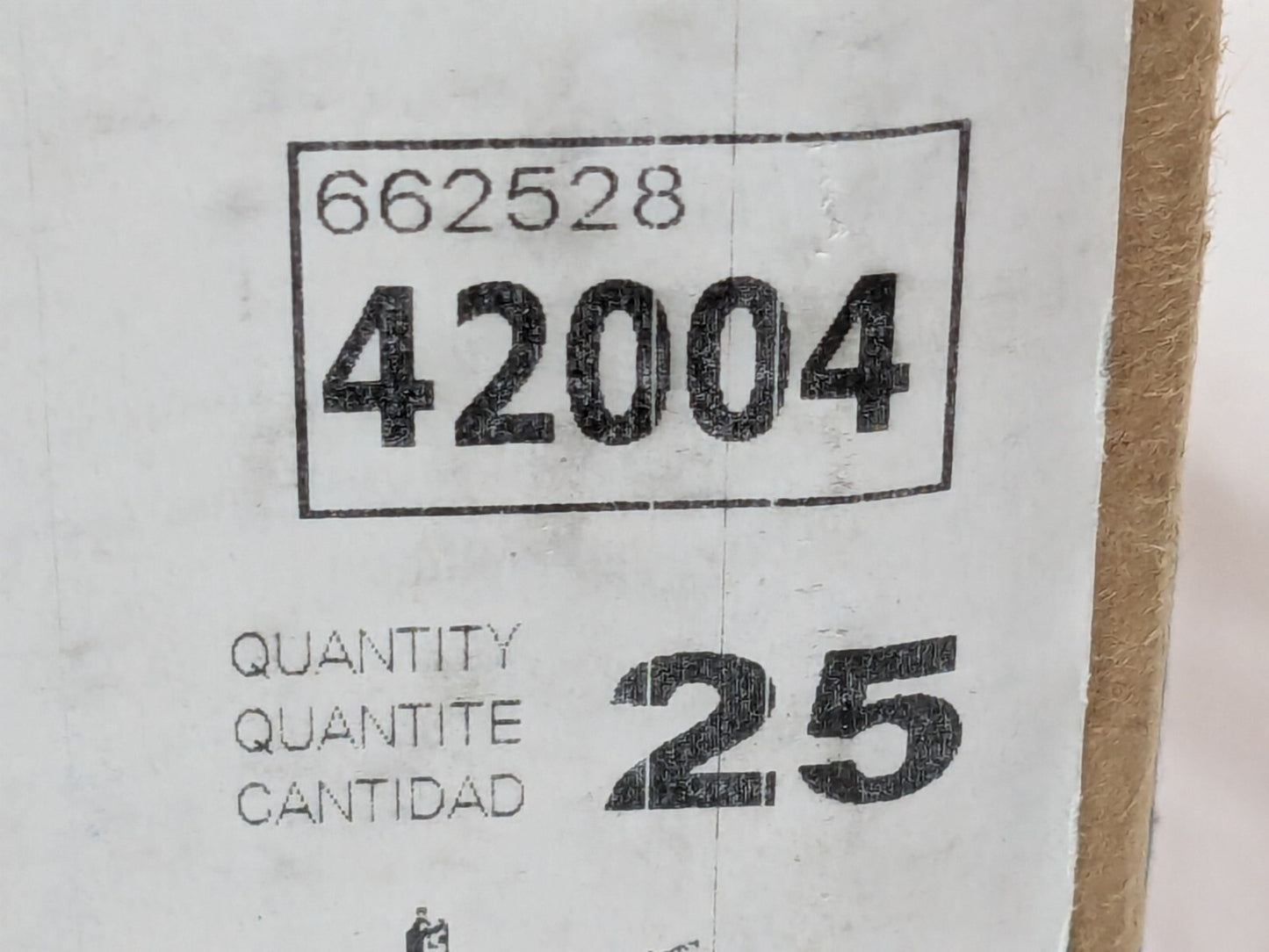 BOX OF 25 Norton NorZon Plus Grinding Wheels SGZ CA 27Type 4x1/8x3/8 66252842004