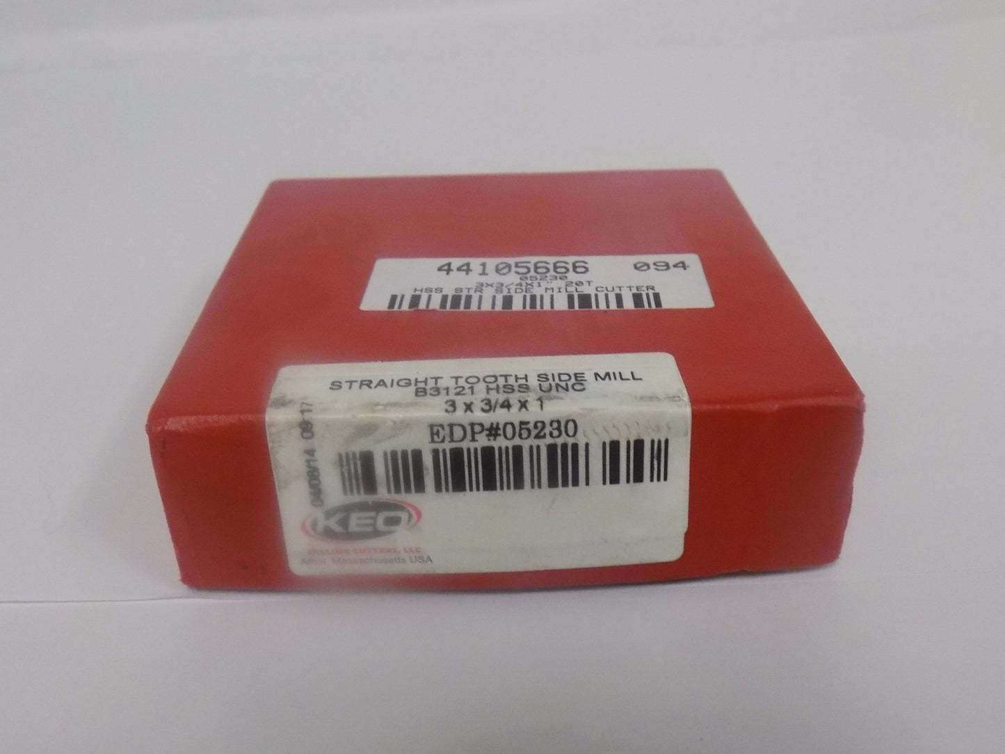 Keo Milling Cutter 3" x 3/4" HSS Uncoated Straight Cutting #44105666