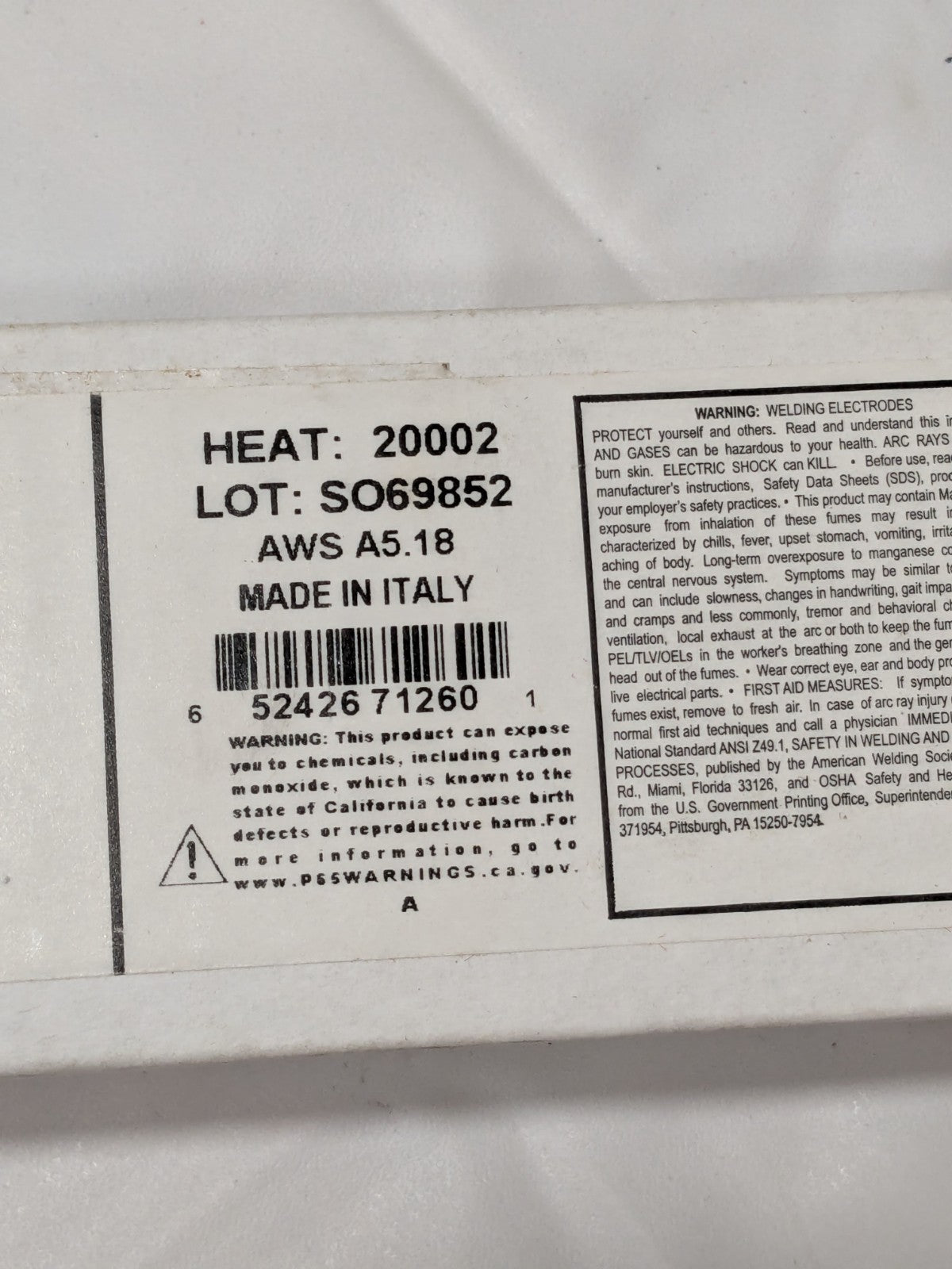 WELDER'S CHOICE Brazing Alloy: Carbon Steel, 1/8" Dia, 36" Long, 10 LBS ER70S2