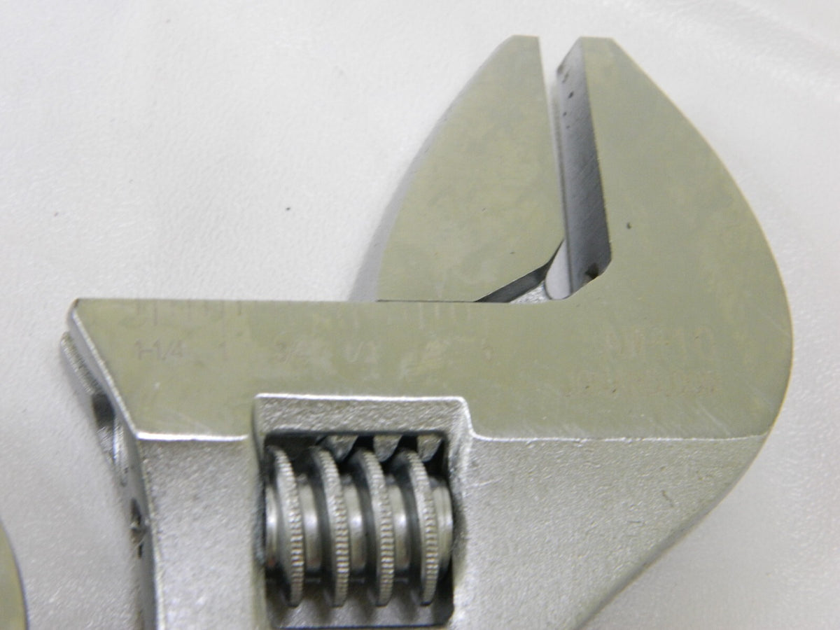 JONARD TOOLS Adjustable Wrench Set: 3 Pc, 10" 6" & 8" Wrench AW-6810