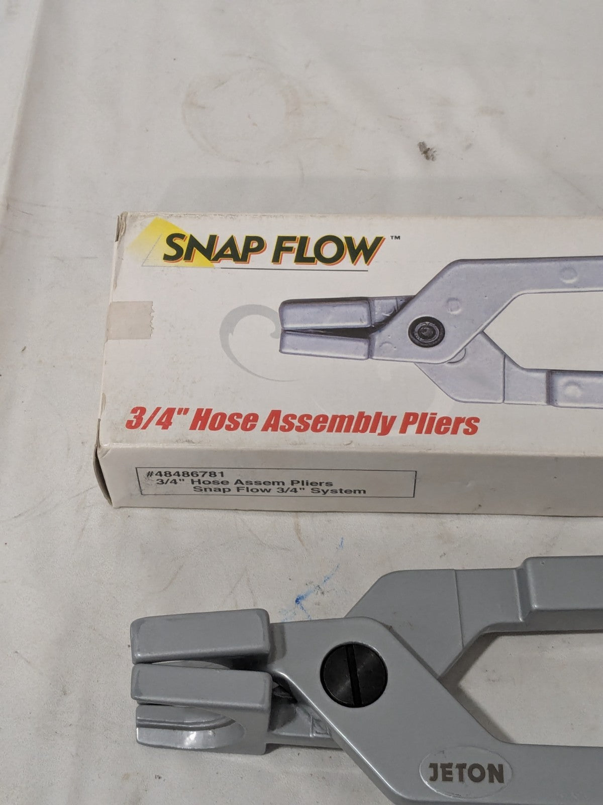 Snap Flow Coolant Hose Assembly Pliers 3/4" Hose Inside Dia 48486781