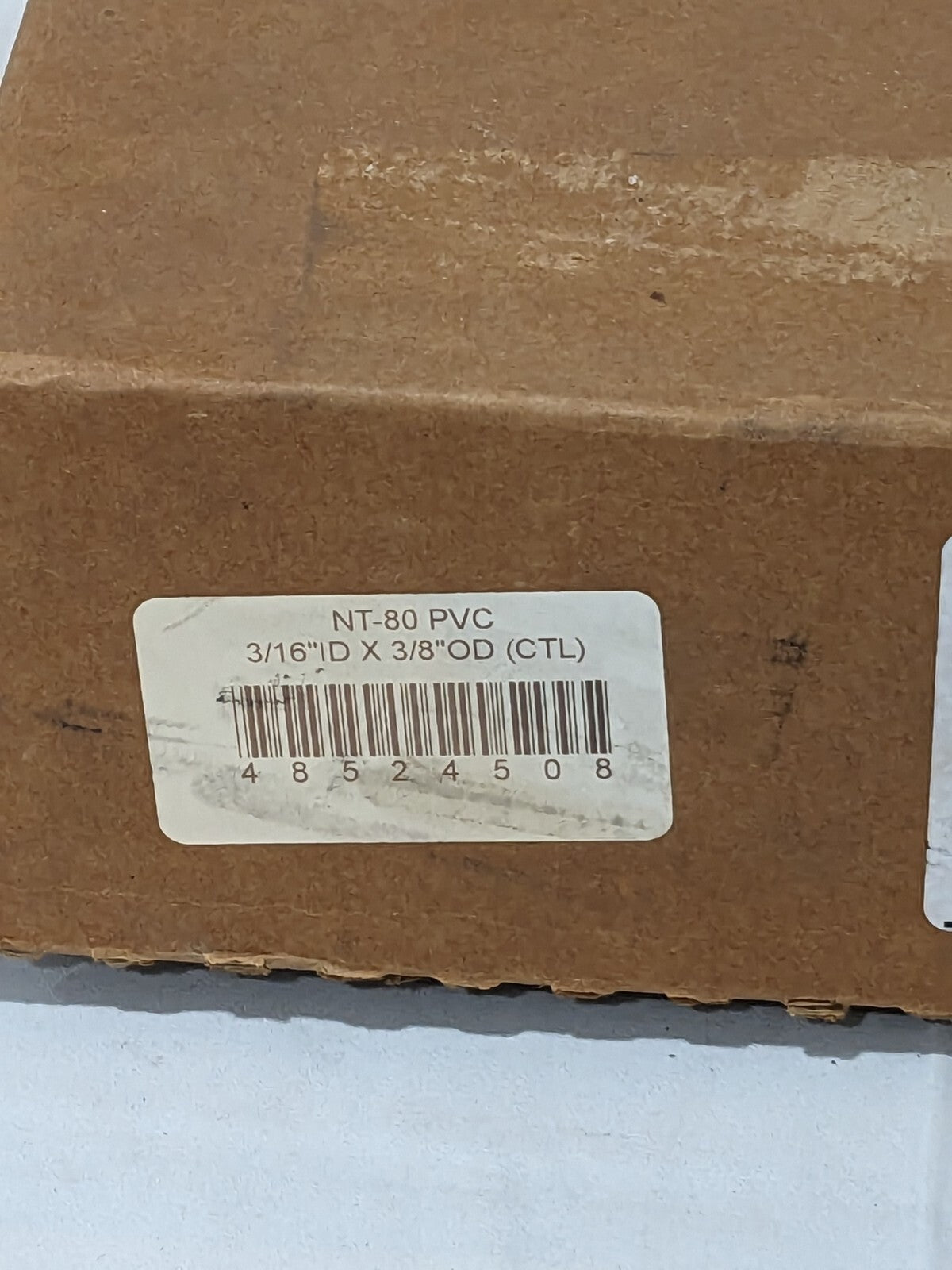 NT-80 PVC Tube: 3/16" ID, 3/8" OD, Approx. 100' ADT02213