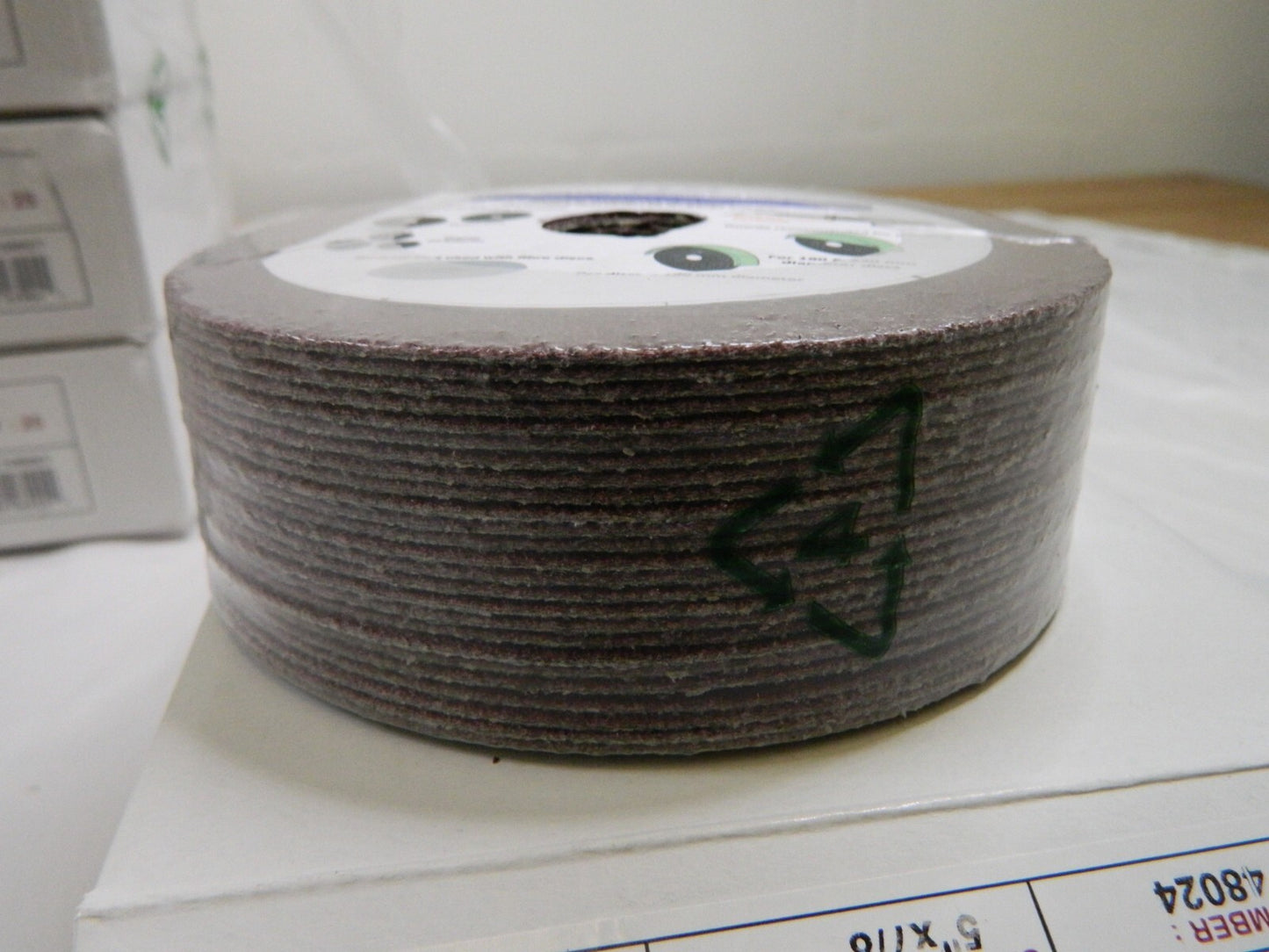 CGW ABRASIVES Fiber Disc: 5 Disc Dia, 7/8 Hole, 50 Grit, qty 100 48024