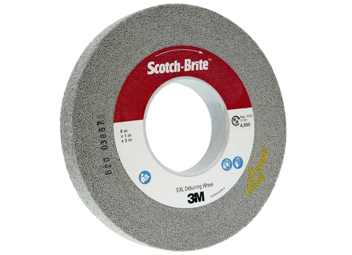 Scotch-Brite Deburring Wheel 8 x 1 x 3 EXL DW-8