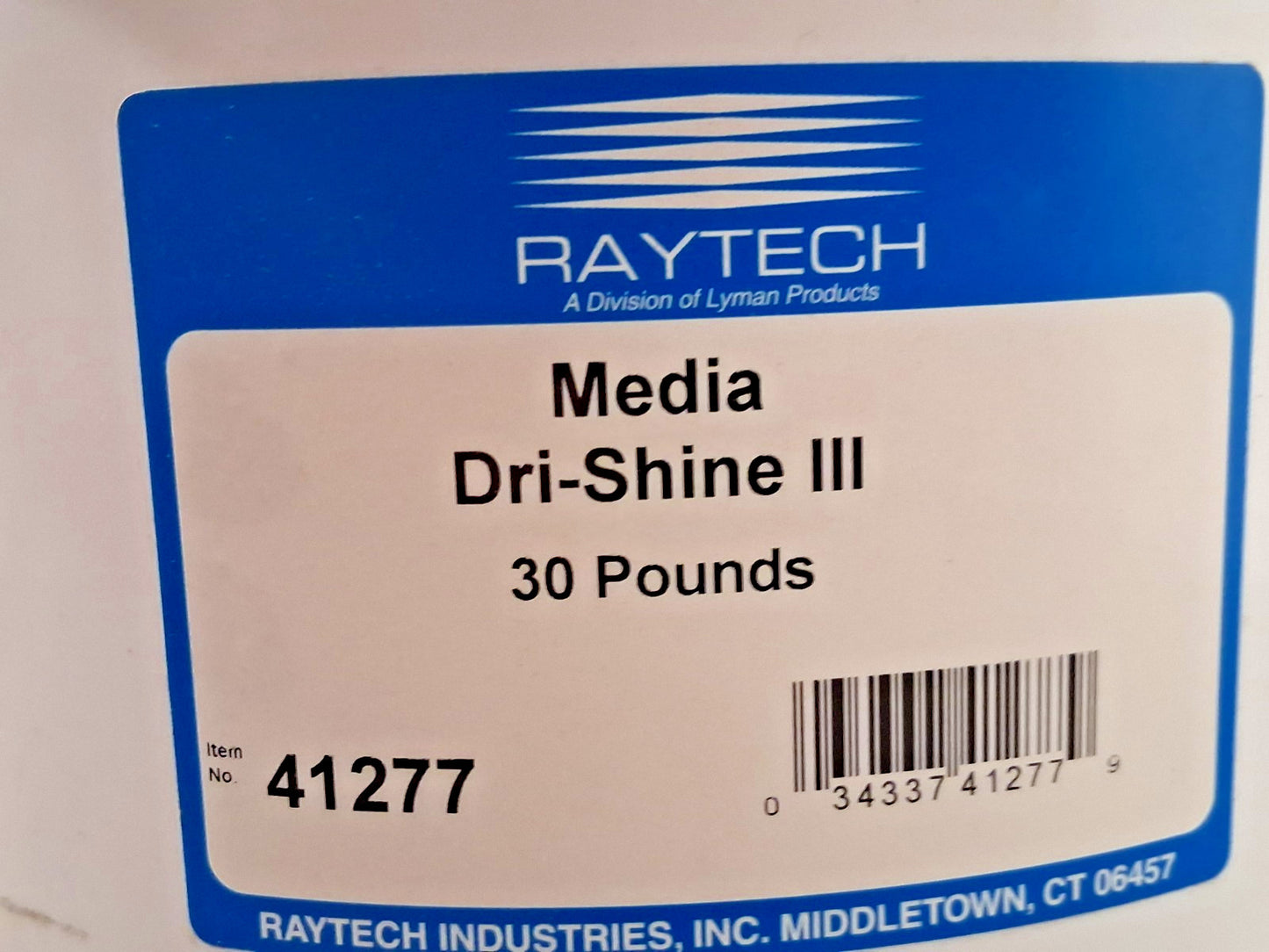 Raytech Irregular Tumbling Media CornCob Carrier Abrasive 30LB bucket 41-277