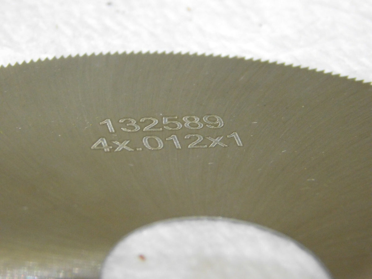 Professional HSS Jewelers Saw 4 Dia x 0.012 Thick 1 Arbor Hole 132589 USA