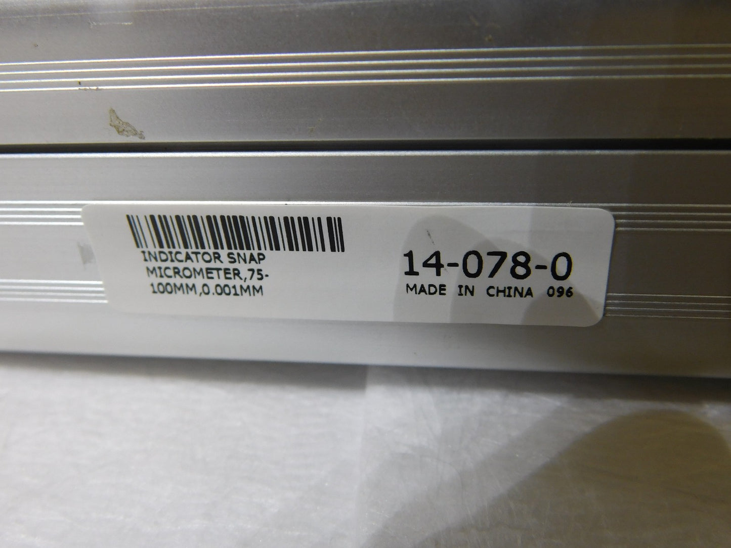 SPI Mechanical Indicator Snap Micrometer 75mm - 100mm Range 0.001mm Res 14-078-0