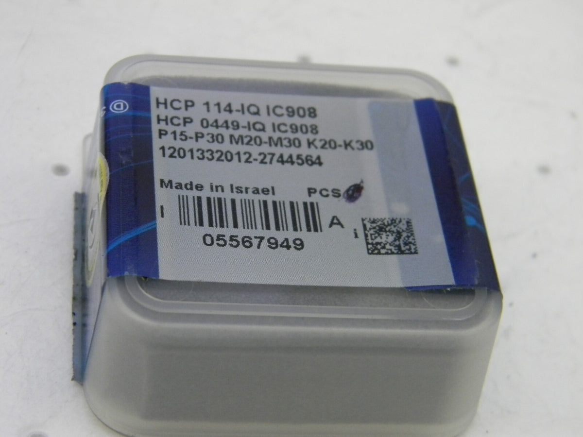 ISCAR HCP 0449-IQ IC908 Carbide Replaceable Tip Drill QTY 1 5567949