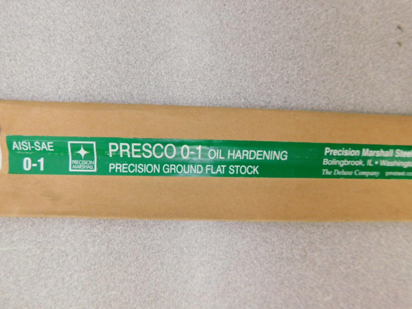 Tool Steel Oil-Hardening Flat Stock 1000mm L 15mm W 10mm AISI Type O1 08025918