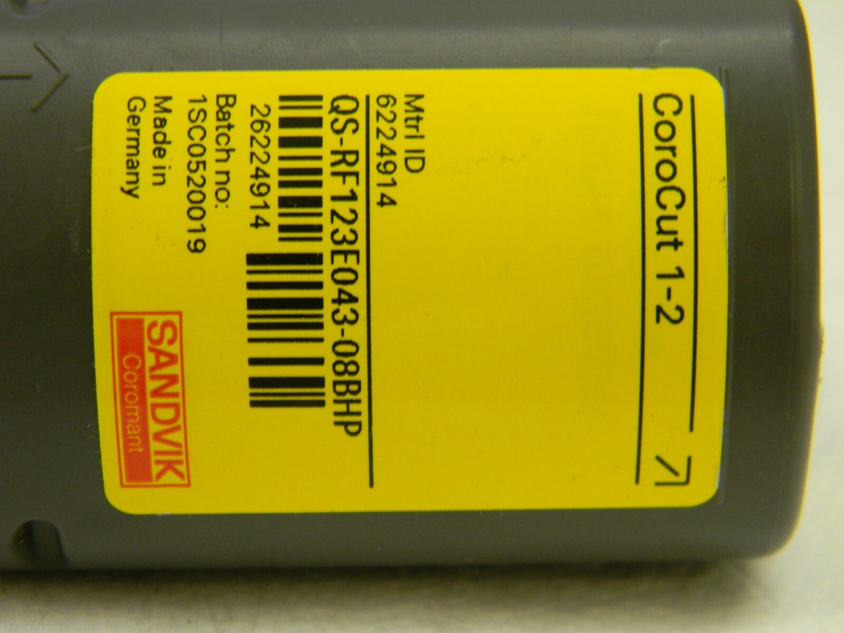 SANDVIK COROMANT Internal/External RH Indexable Grooving Toolholder 6224914