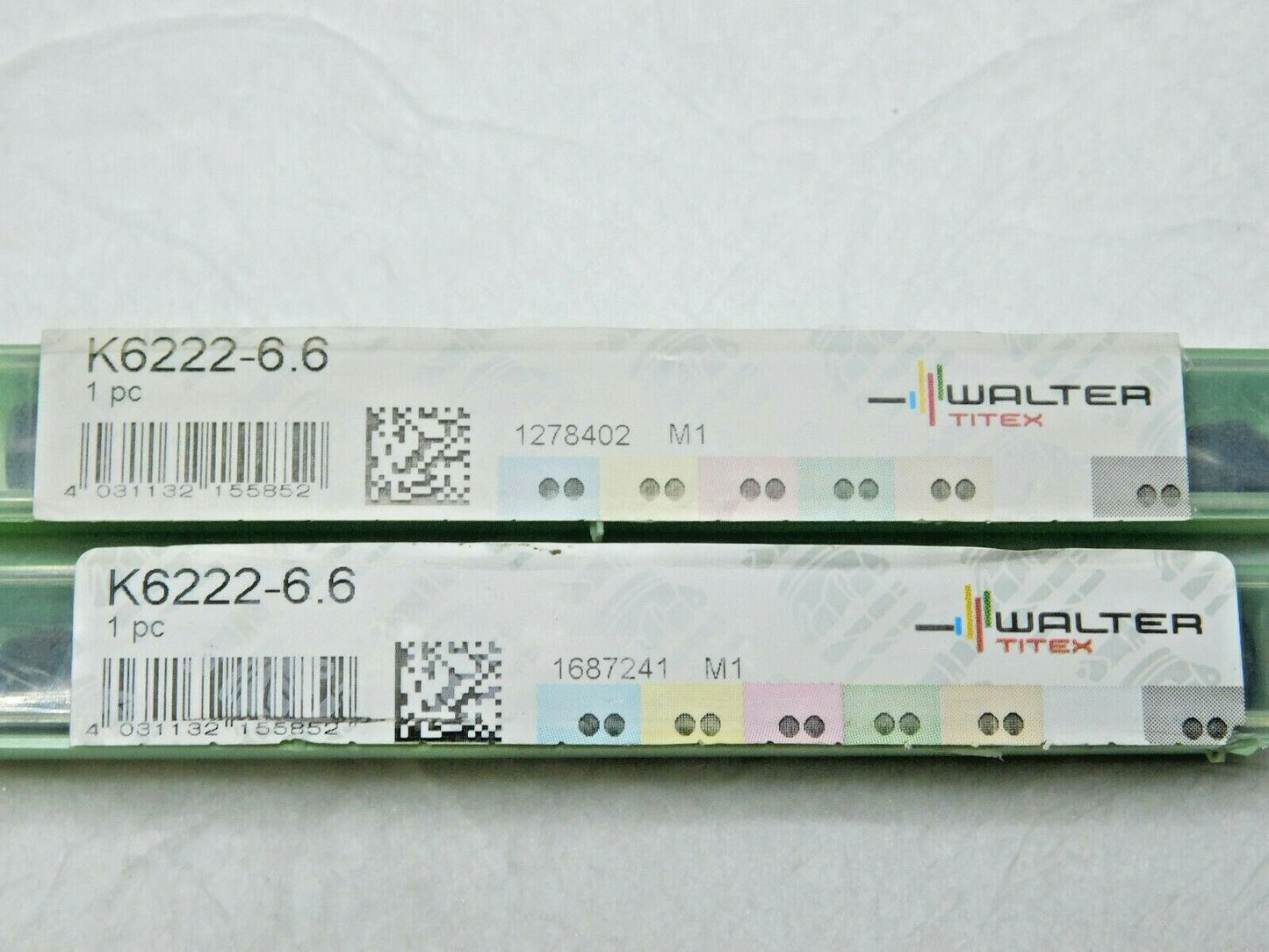 Walter-Titex Subland Step Drills HSS 6.6mm Drill Diam K6222-6.6 Qty 2 5073742