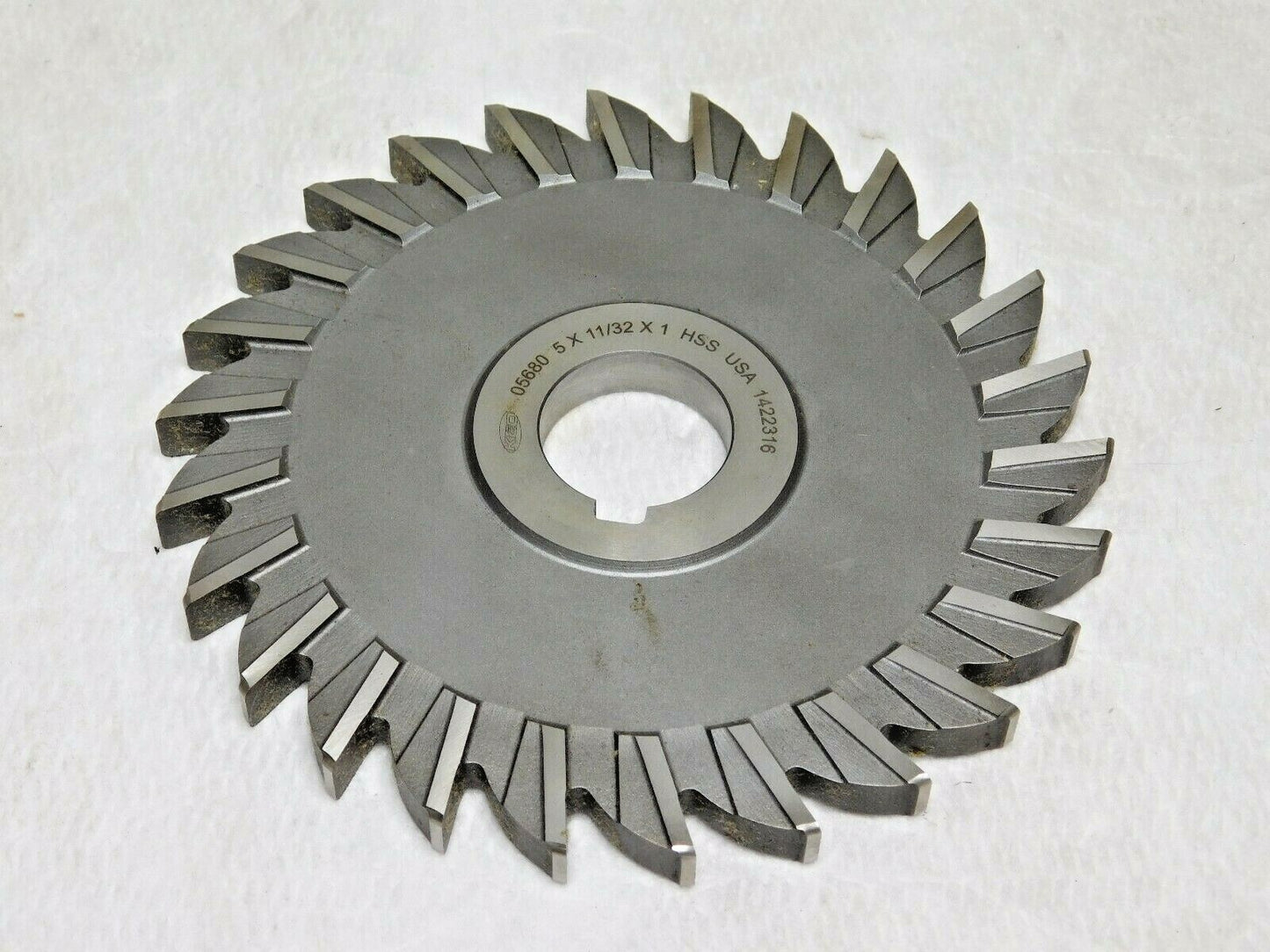 Keo Side Milling Cutter Straight Teeth HSS 5" Diam x 11/32" WOC 26T 05