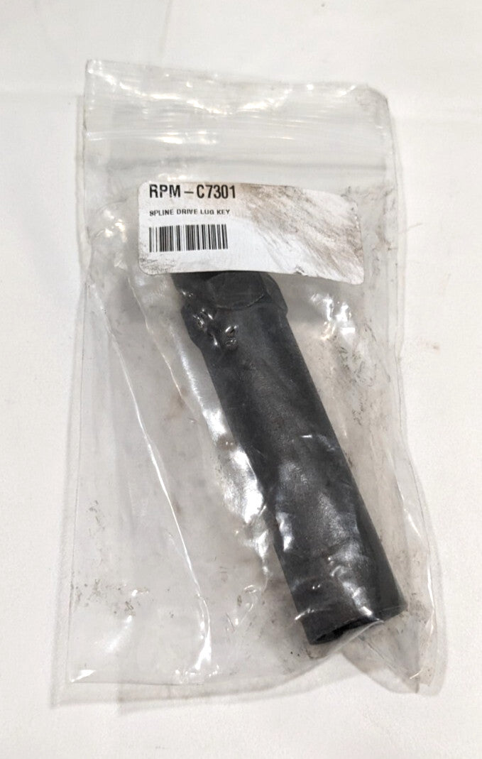 RPM Spline Drive Lug Nuts Chome 7/16-20 *10pcs* With Deep Socket C7002 C7301