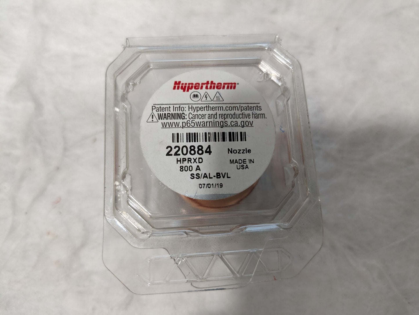 Hypertherm Nozzle, Hpr 800A 220884