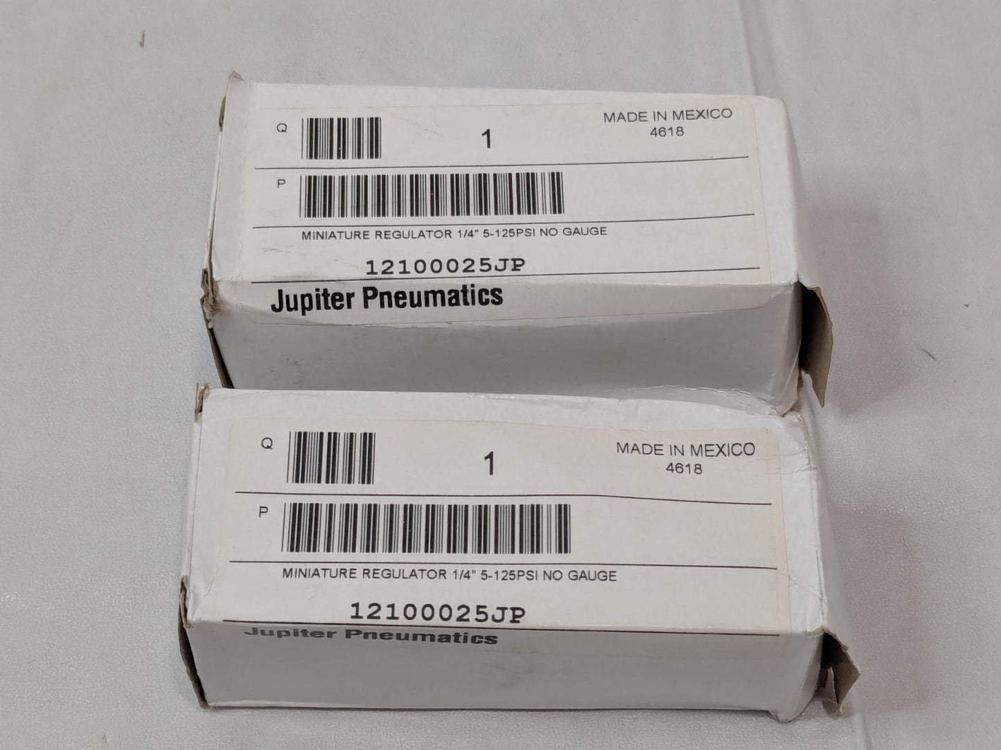 Jupiter Pneumatics Miniature Regulator 1/4" 5-125PSI NO GAUGE 12100025JP