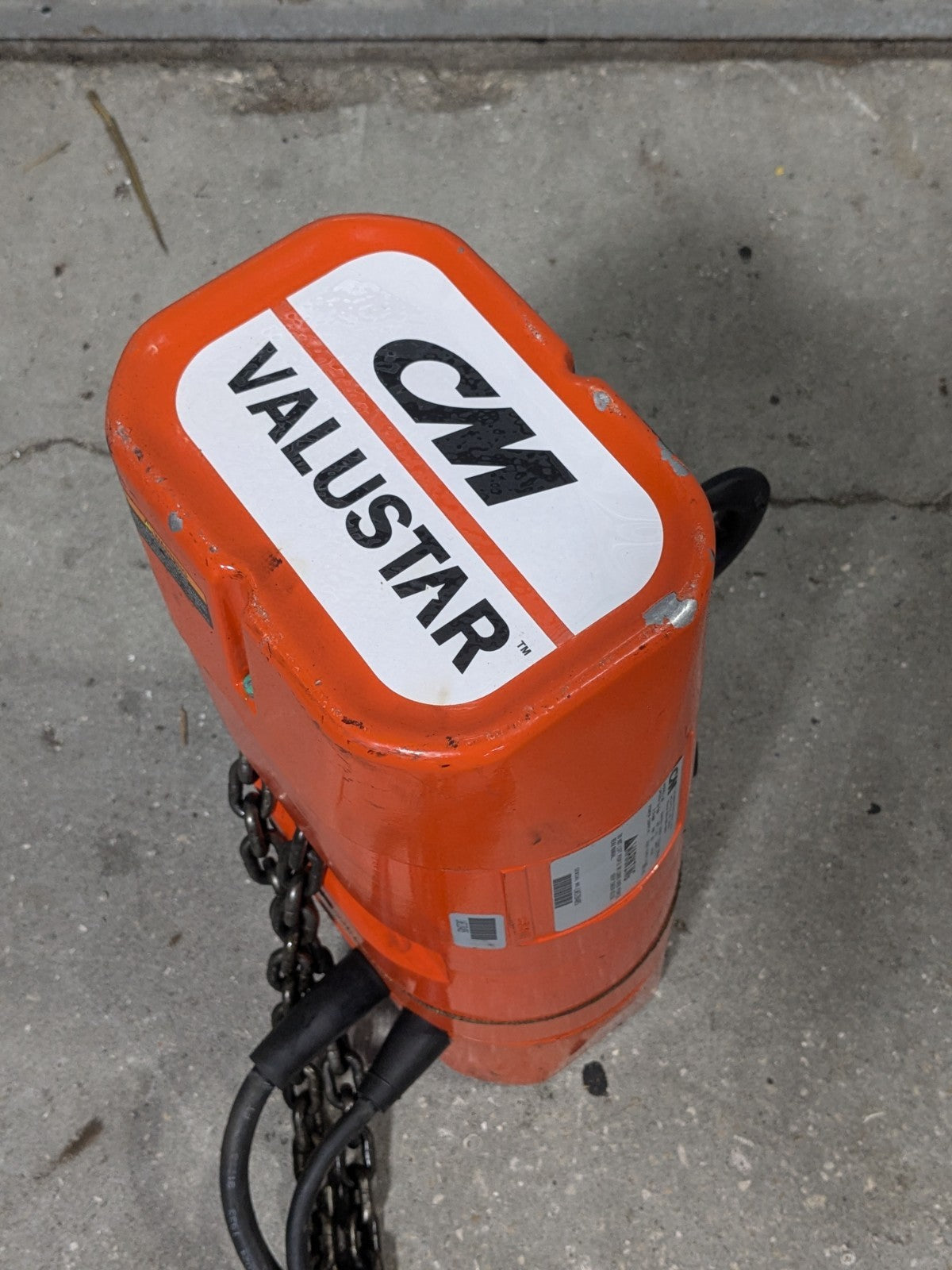 CM Valustar Electric Chain Hoist 1/2 Ton Cap 15 Ft. Lift 2403B Parts / Repair